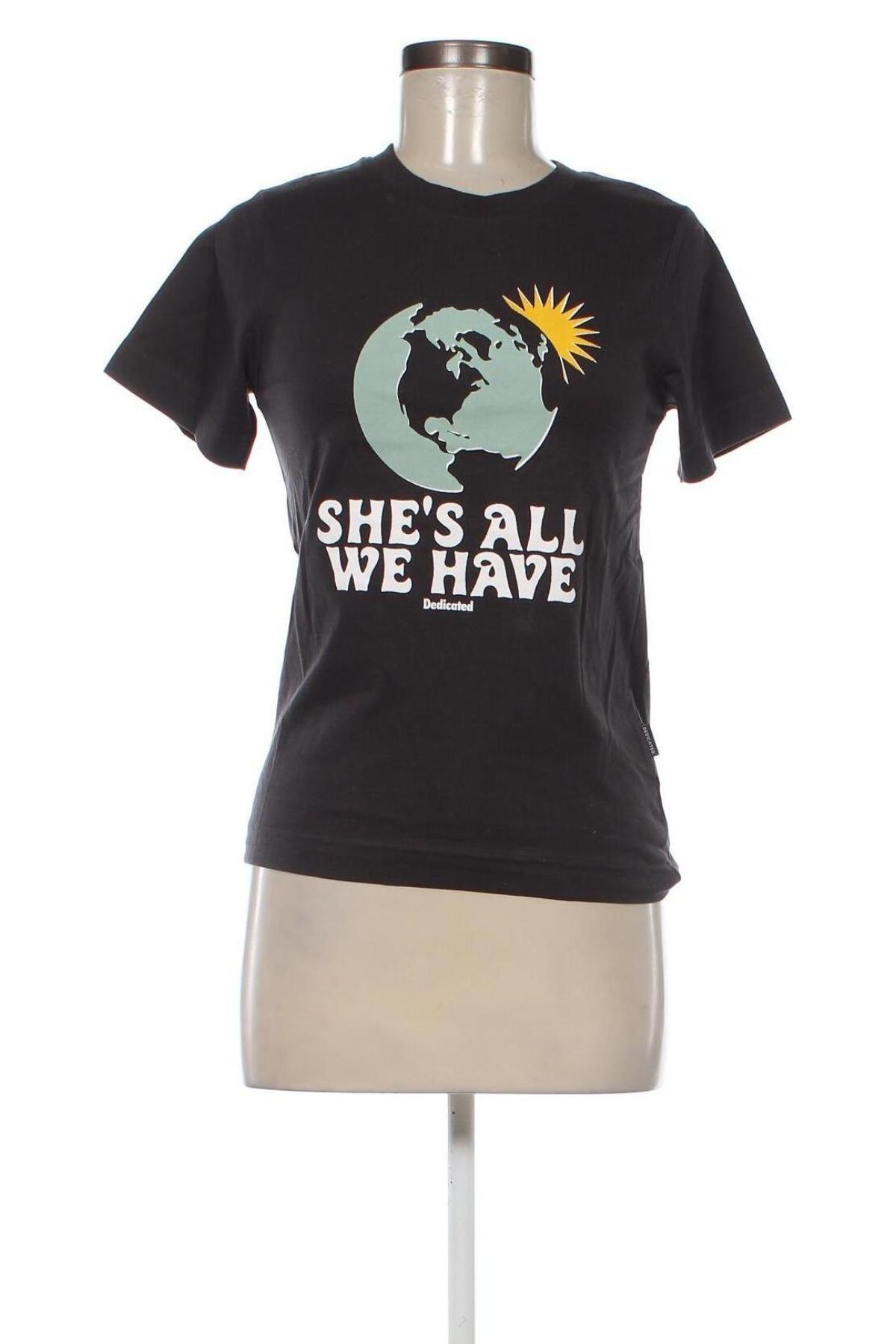 Damen T-Shirt Dedicated, Größe XS, Farbe Grau, Preis € 14,05