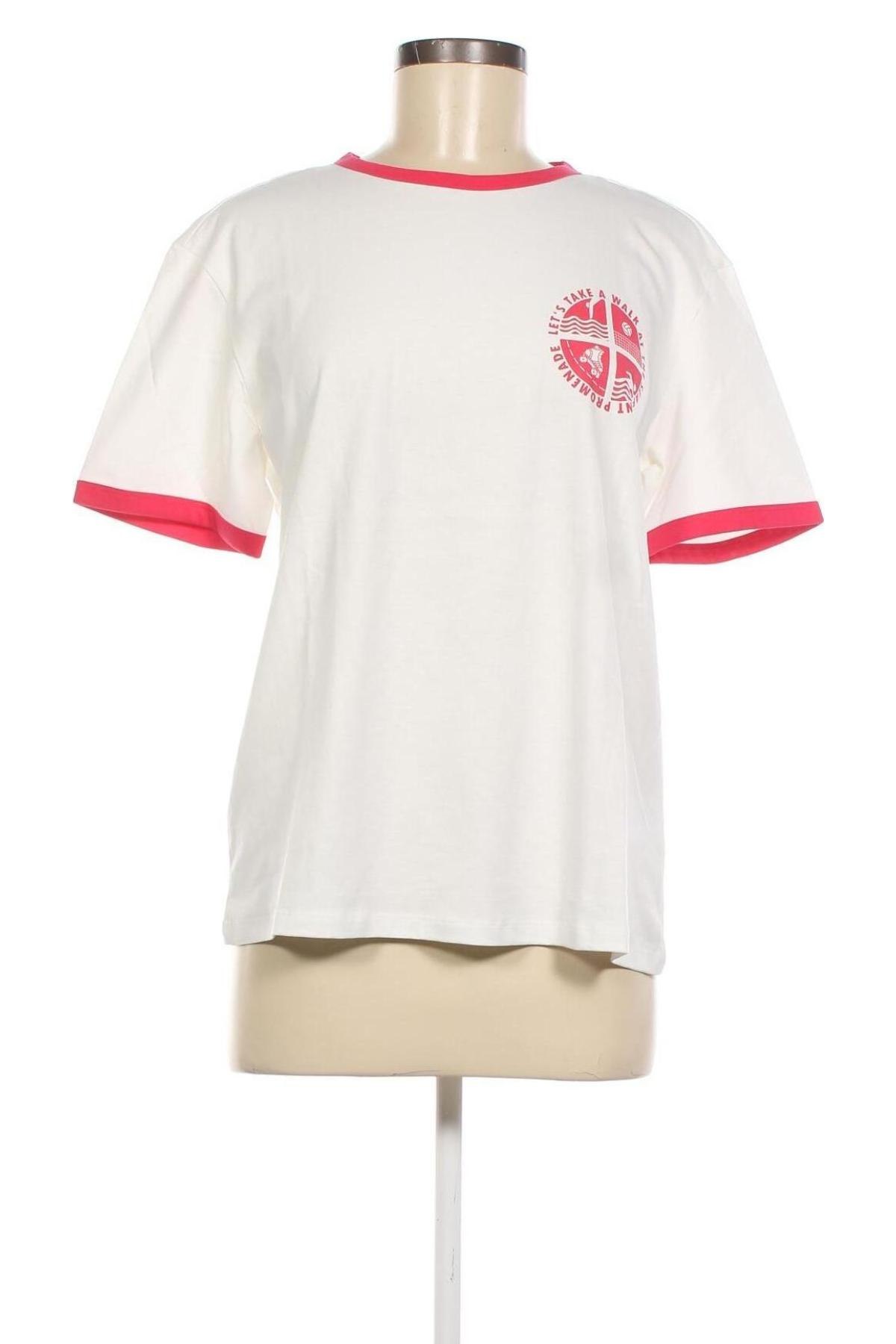 Γυναικείο t-shirt Jake*s, Μέγεθος L, Χρώμα Λευκό, Τιμή 13,44 €