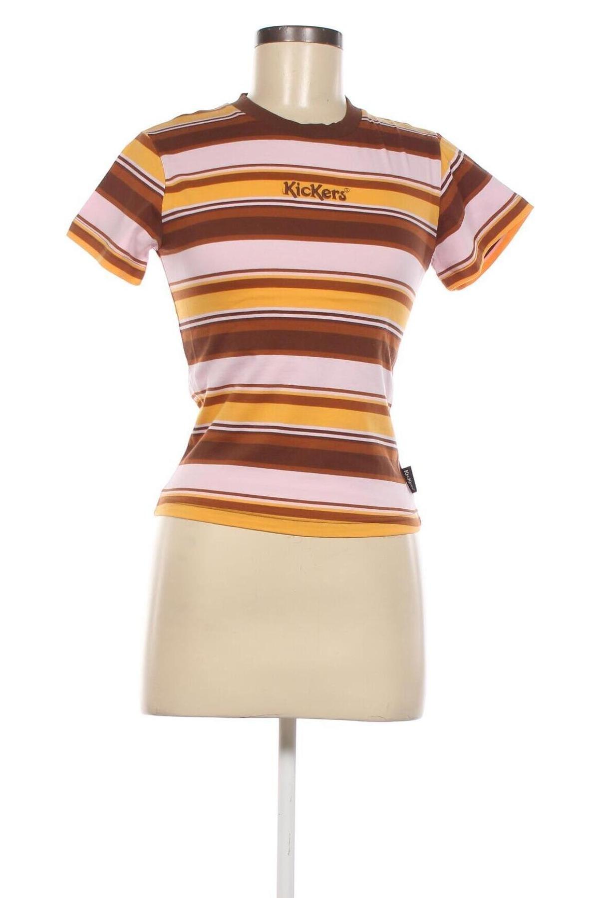 Damen T-Shirt Kickers, Größe S, Farbe Mehrfarbig, Preis 15,48 €