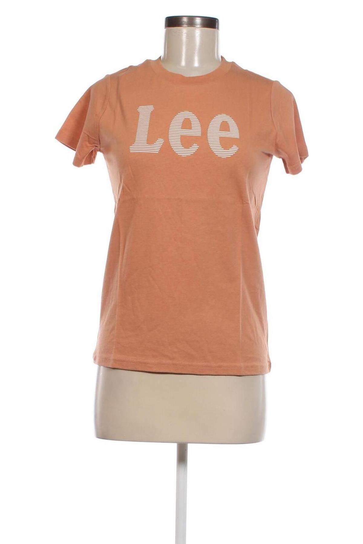 Damen T-Shirt Lee, Größe XS, Farbe Orange, Preis 15,25 €