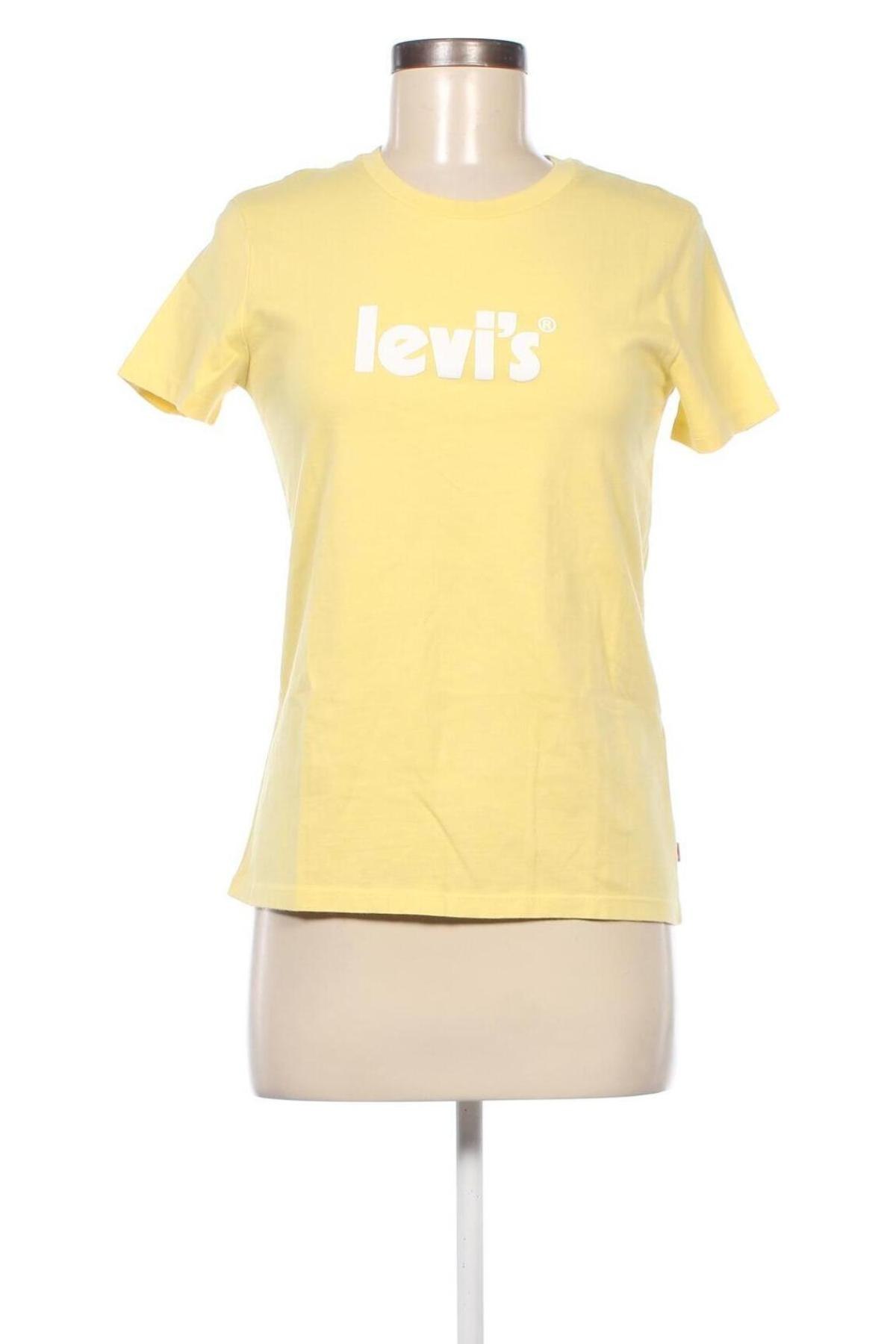 Tricou de femei Levi's, Mărime XS, Culoare Galben, Preț 190,79 Lei