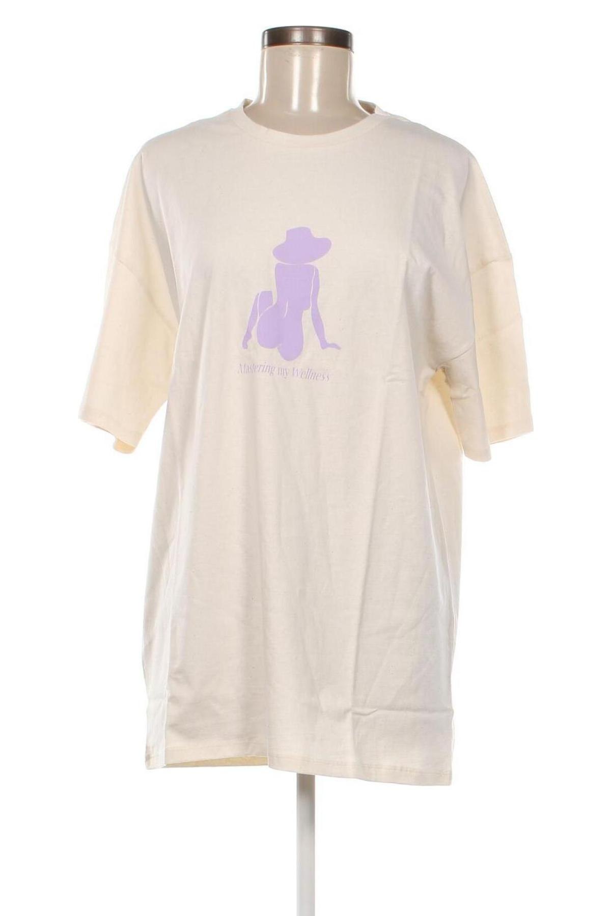 Damen T-Shirt NU-IN, Größe M, Farbe Ecru, Preis 17,01 €