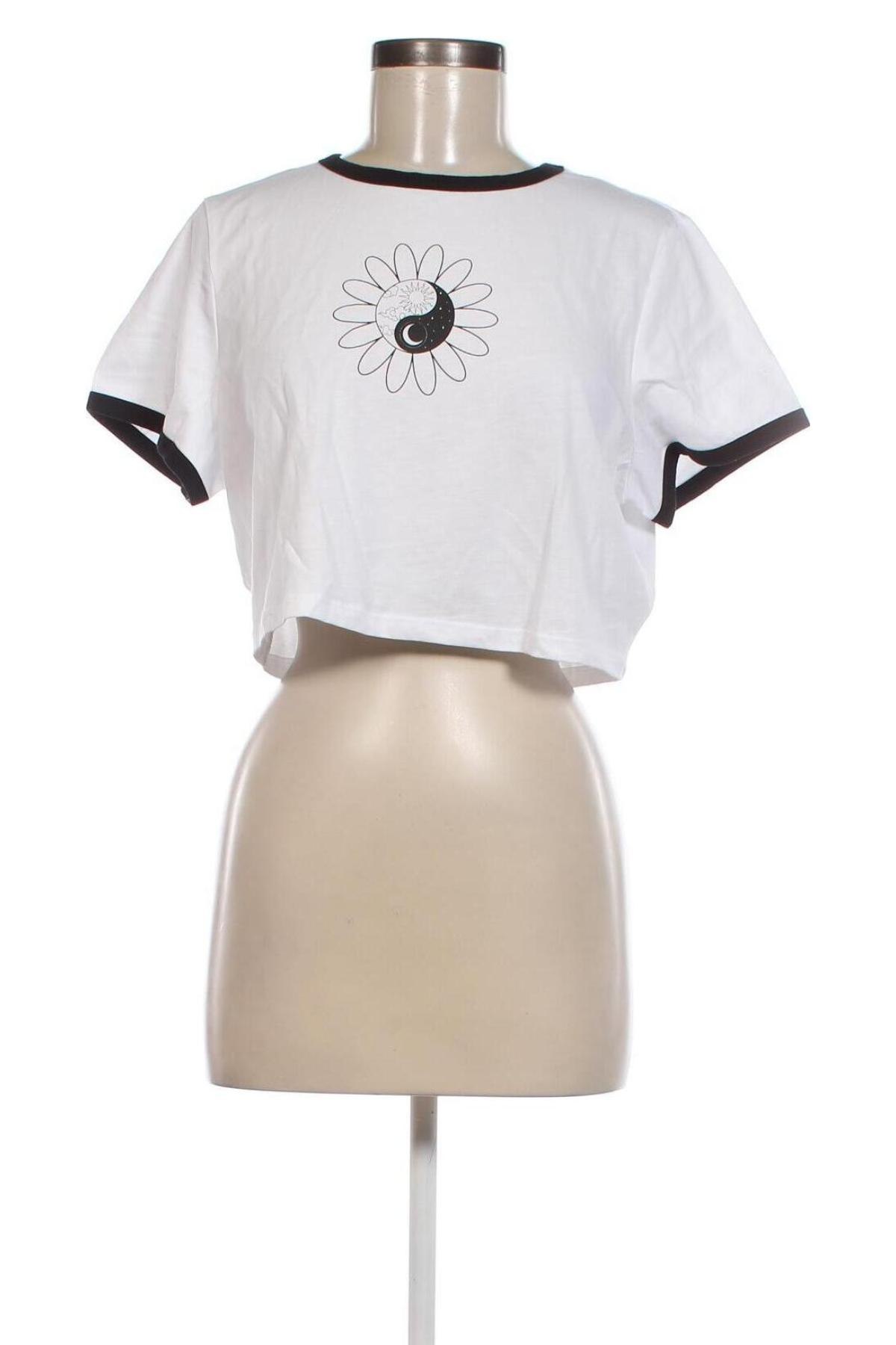 Γυναικείο t-shirt Neon & Nylon by Only, Μέγεθος XXL, Χρώμα Λευκό, Τιμή 17,01 €