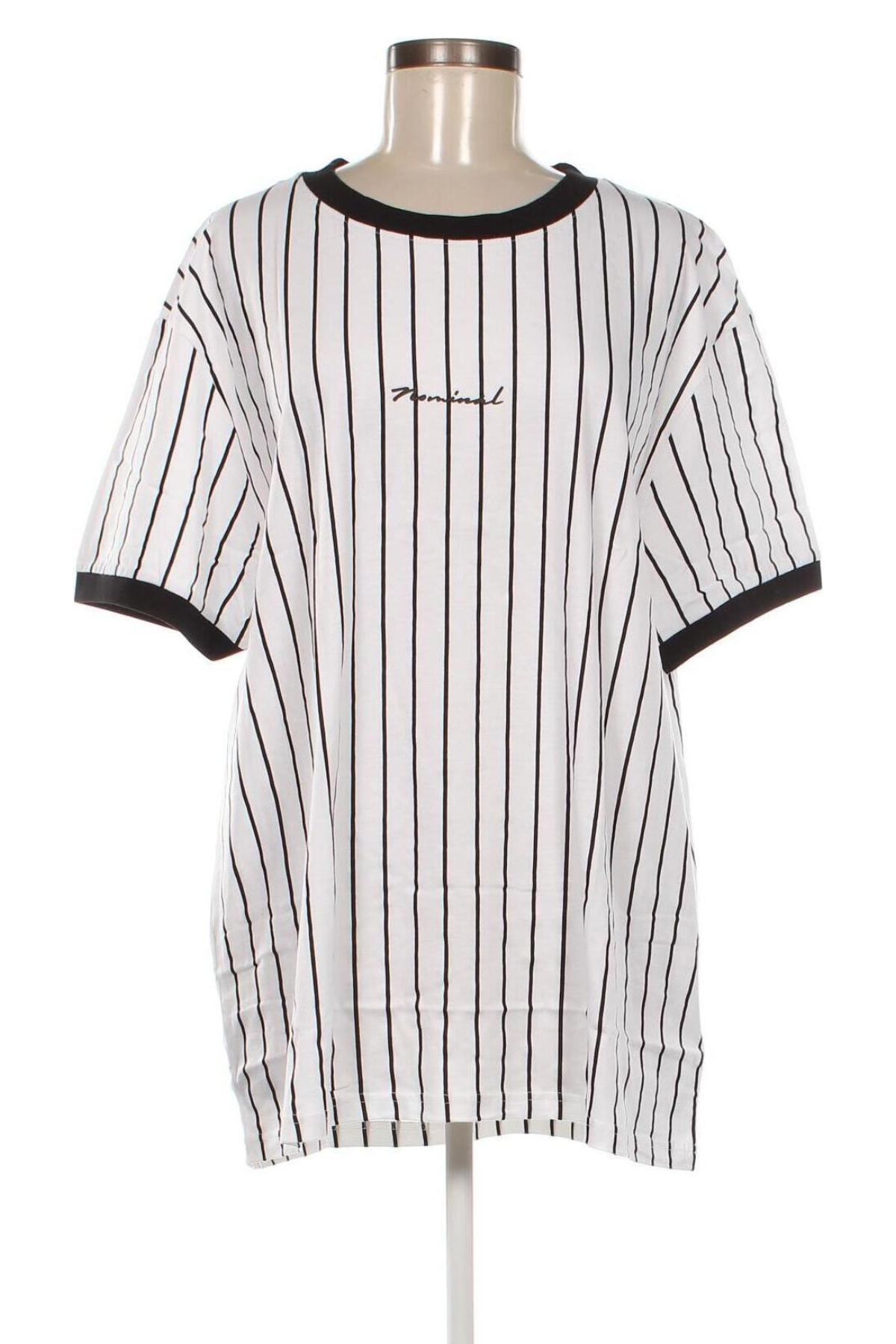 Damen T-Shirt Nominal, Größe 4XL, Farbe Weiß, Preis € 13,61