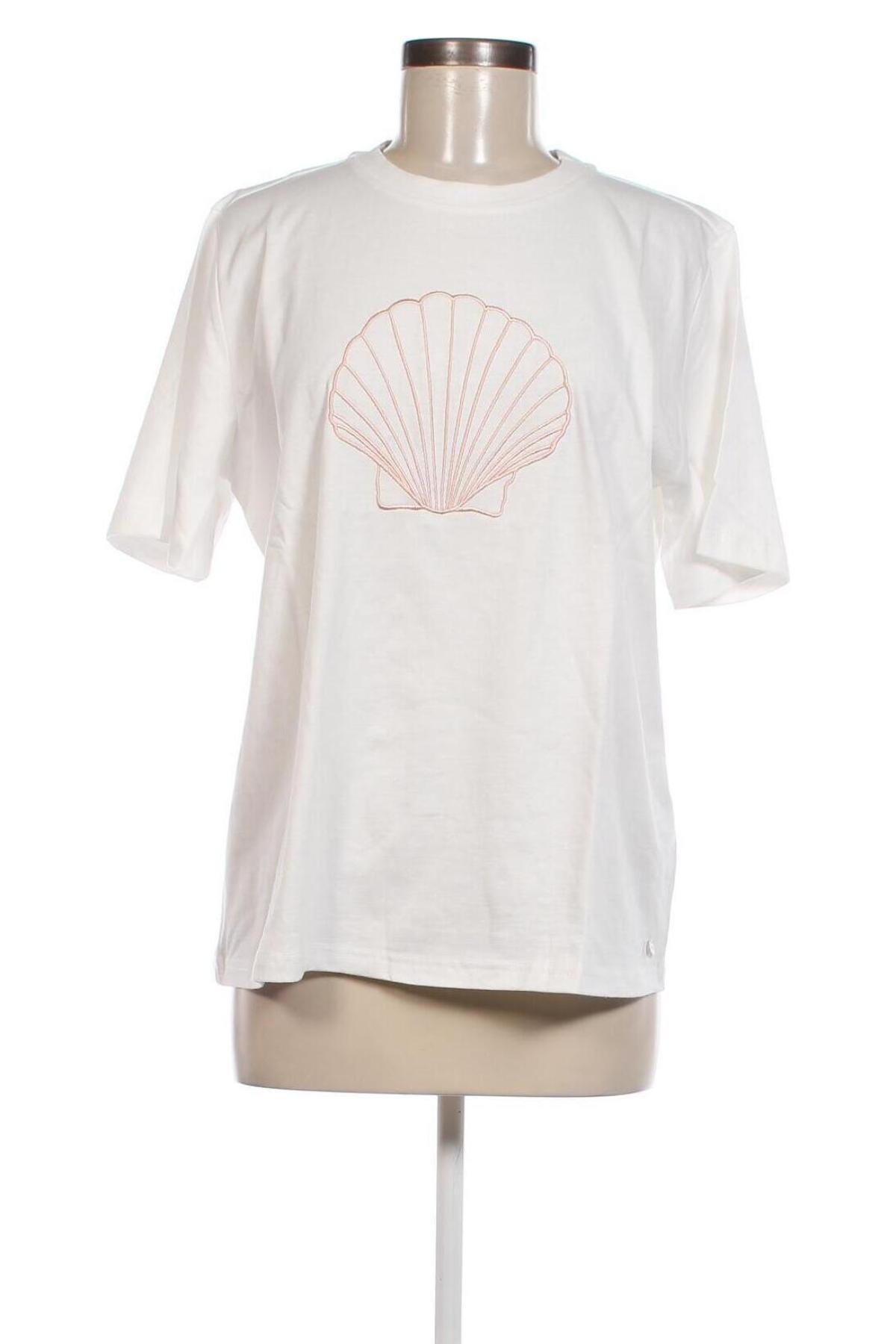 Γυναικείο t-shirt Numph, Μέγεθος M, Χρώμα Λευκό, Τιμή 29,90 €