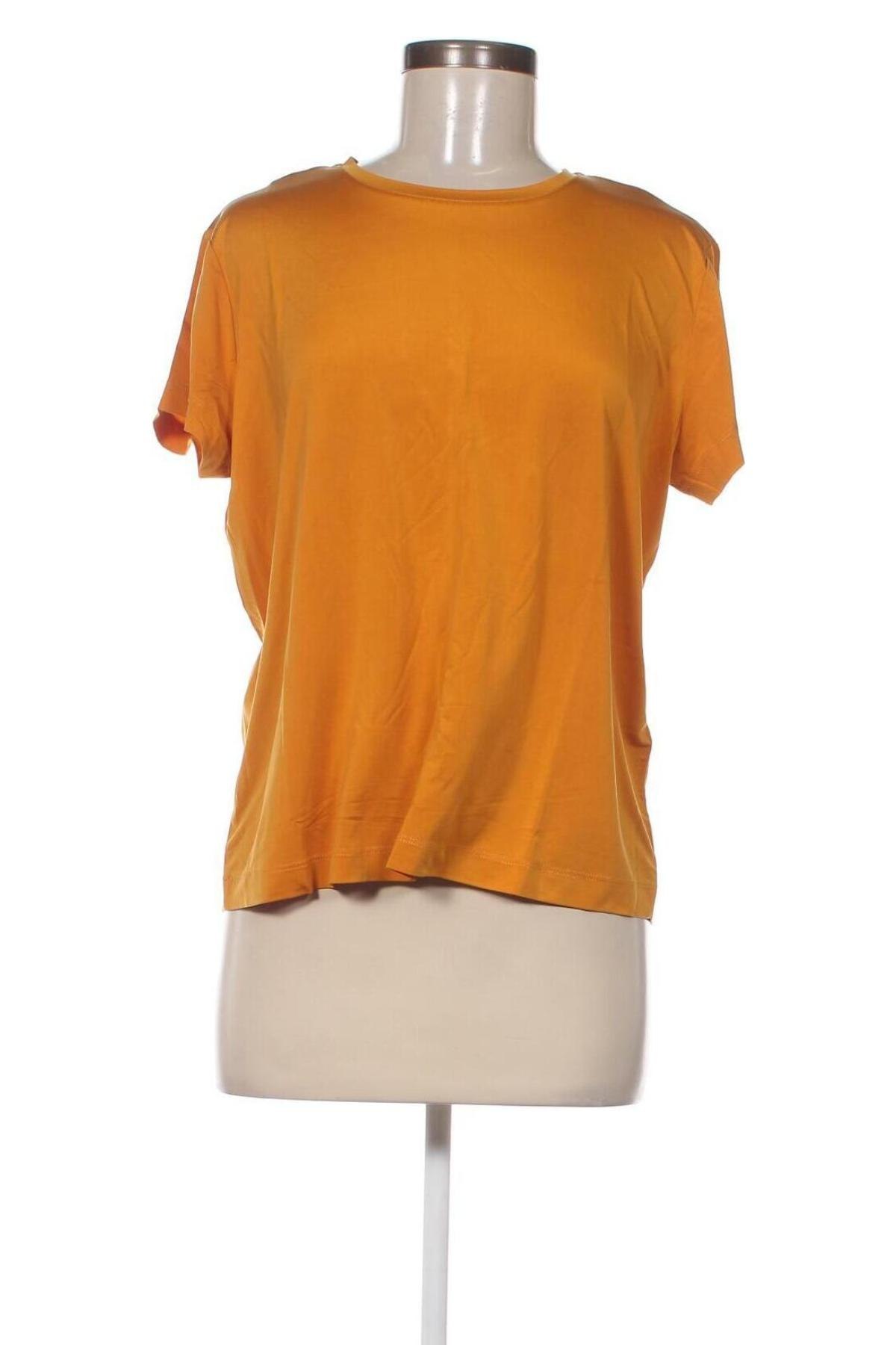 Γυναικείο t-shirt Samsoe & Samsoe, Μέγεθος S, Χρώμα Κίτρινο, Τιμή 17,04 €