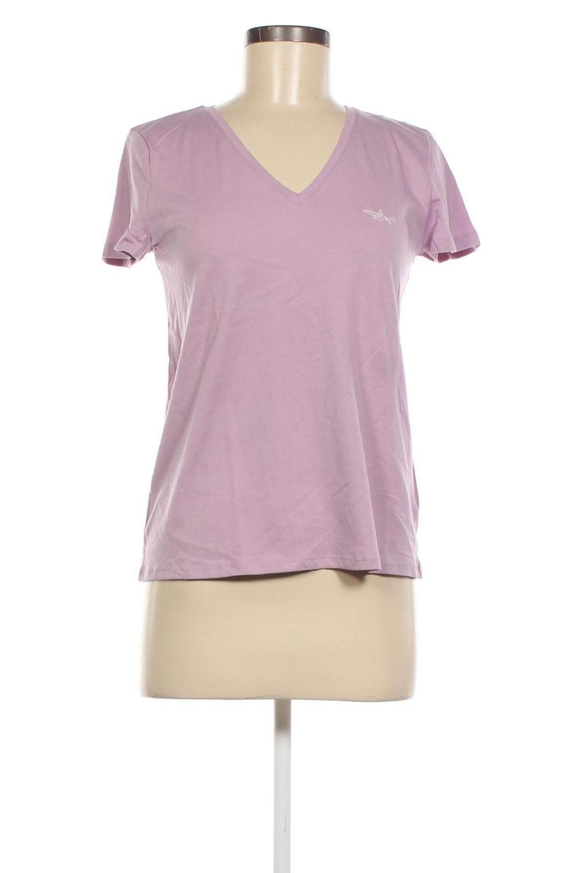 Damen T-Shirt Tom Tailor, Größe S, Farbe Lila, Preis 17,01 €