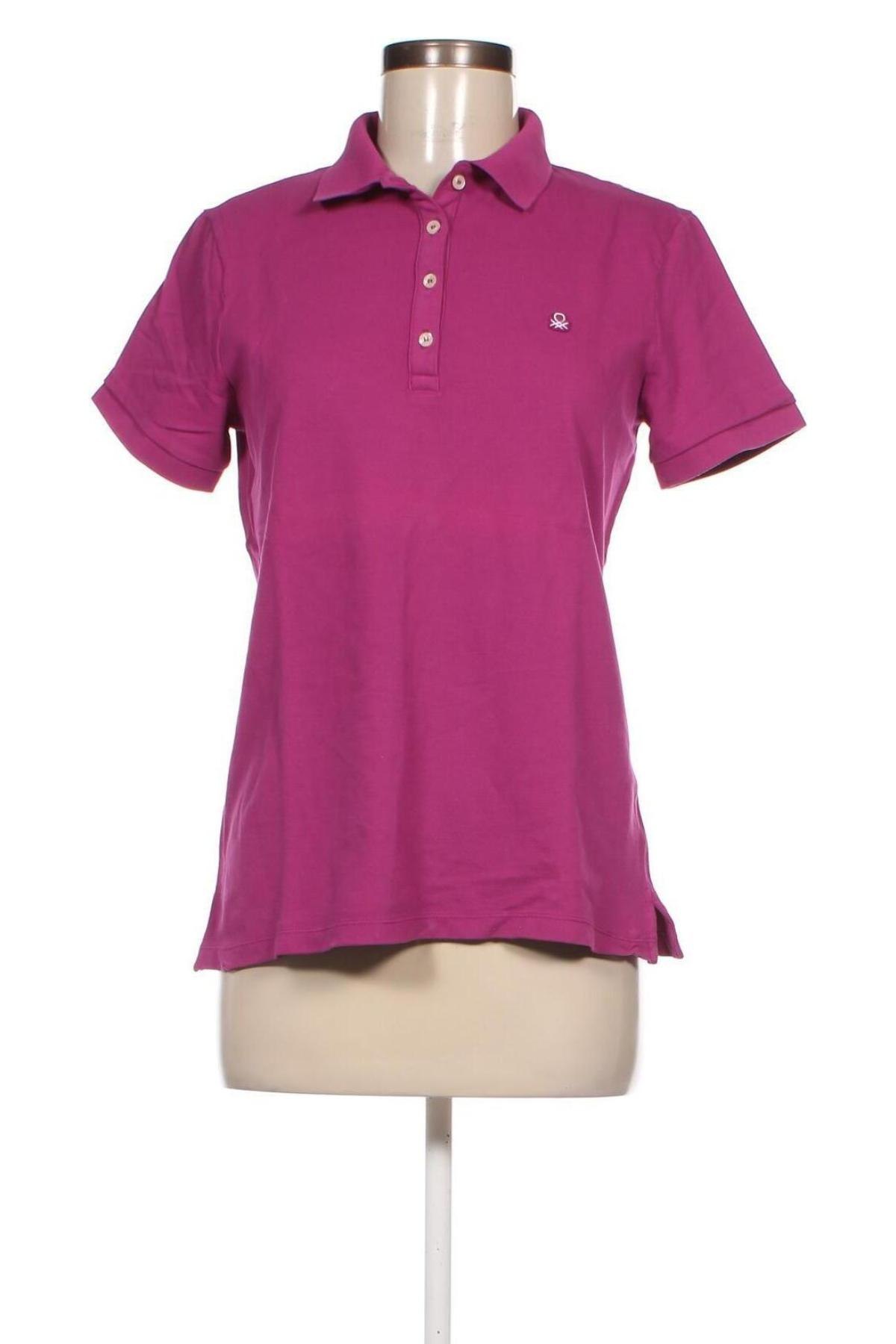 Γυναικείο t-shirt United Colors Of Benetton, Μέγεθος M, Χρώμα Βιολετί, Τιμή 7,00 €