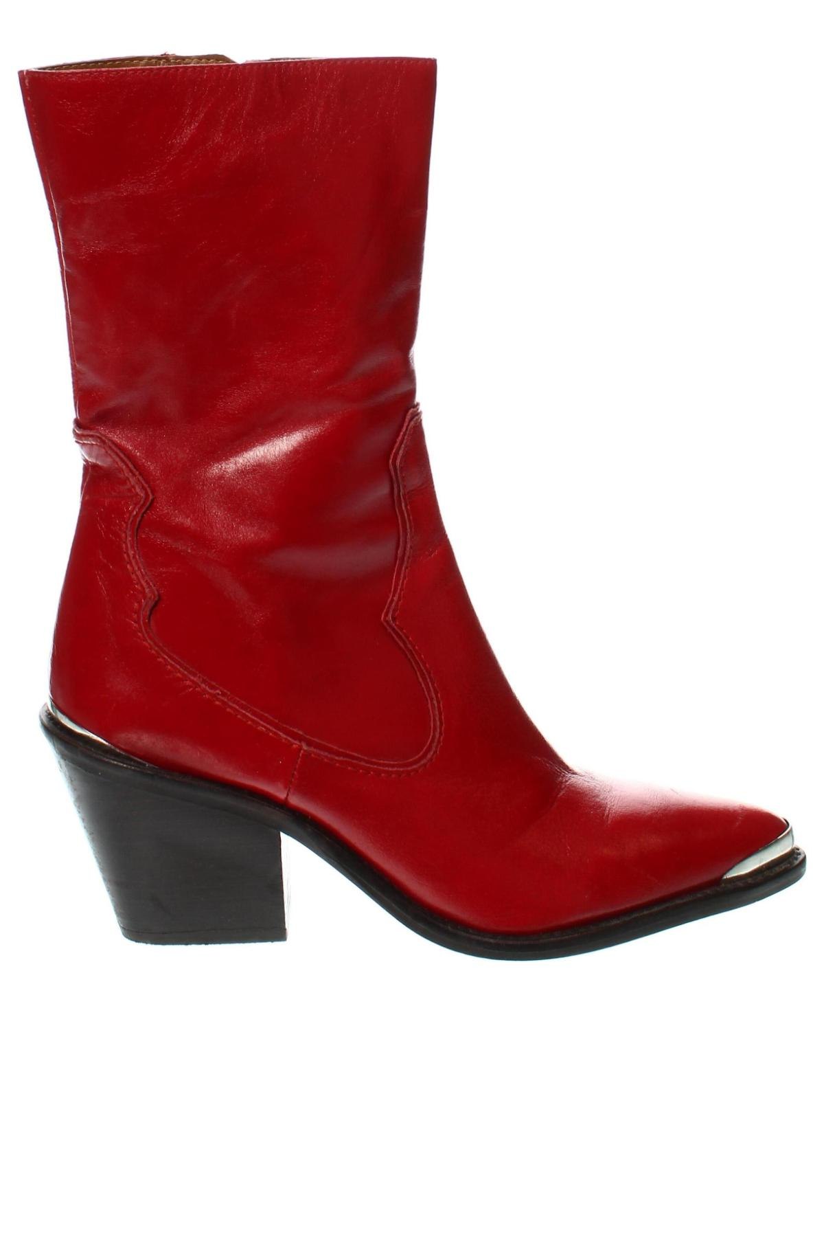 Dámské boty  Zara, Velikost 41, Barva Červená, Cena  845,00 Kč