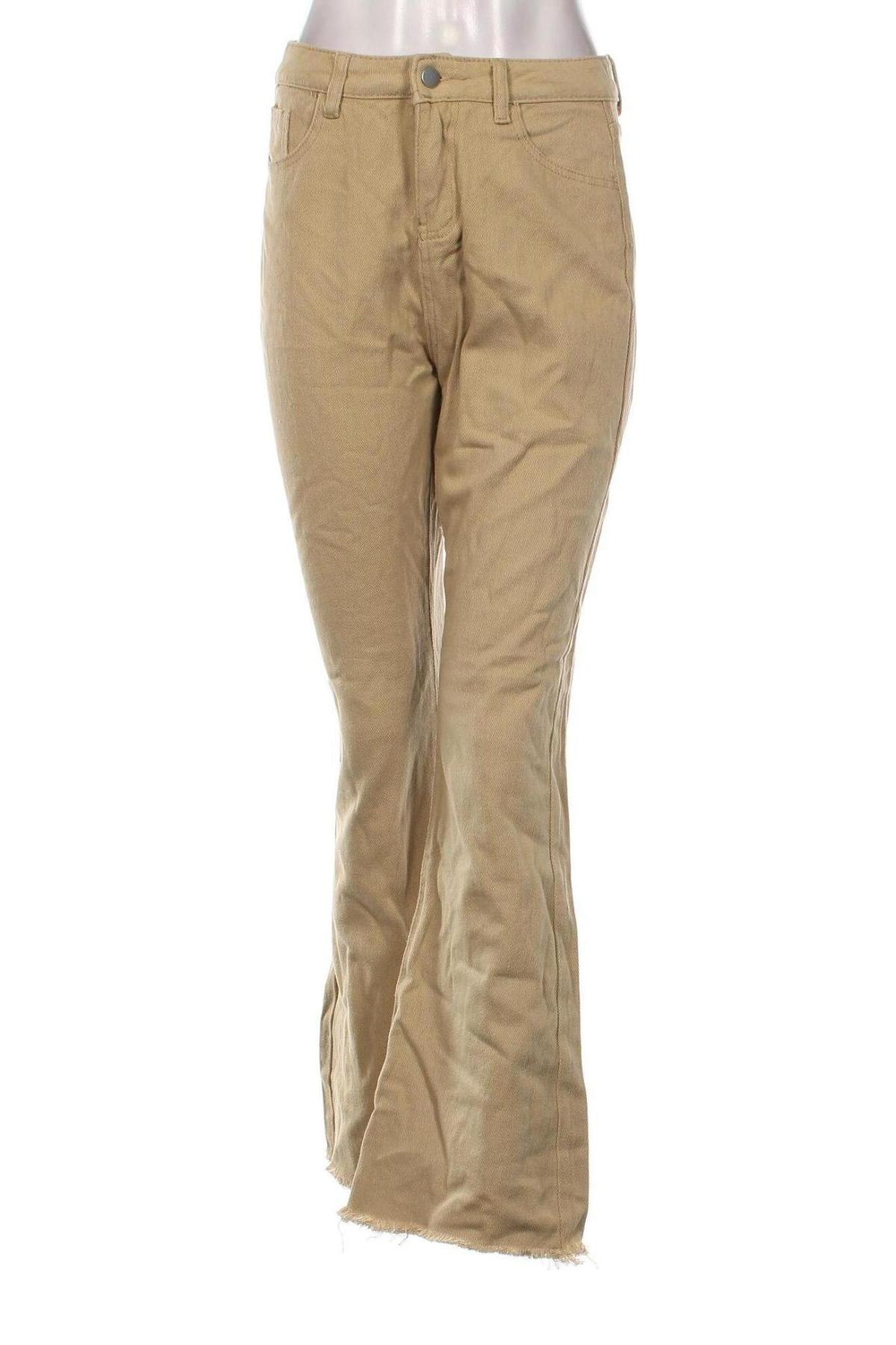 Dámske džínsy , Veľkosť M, Farba Béžová, Cena  2,47 €