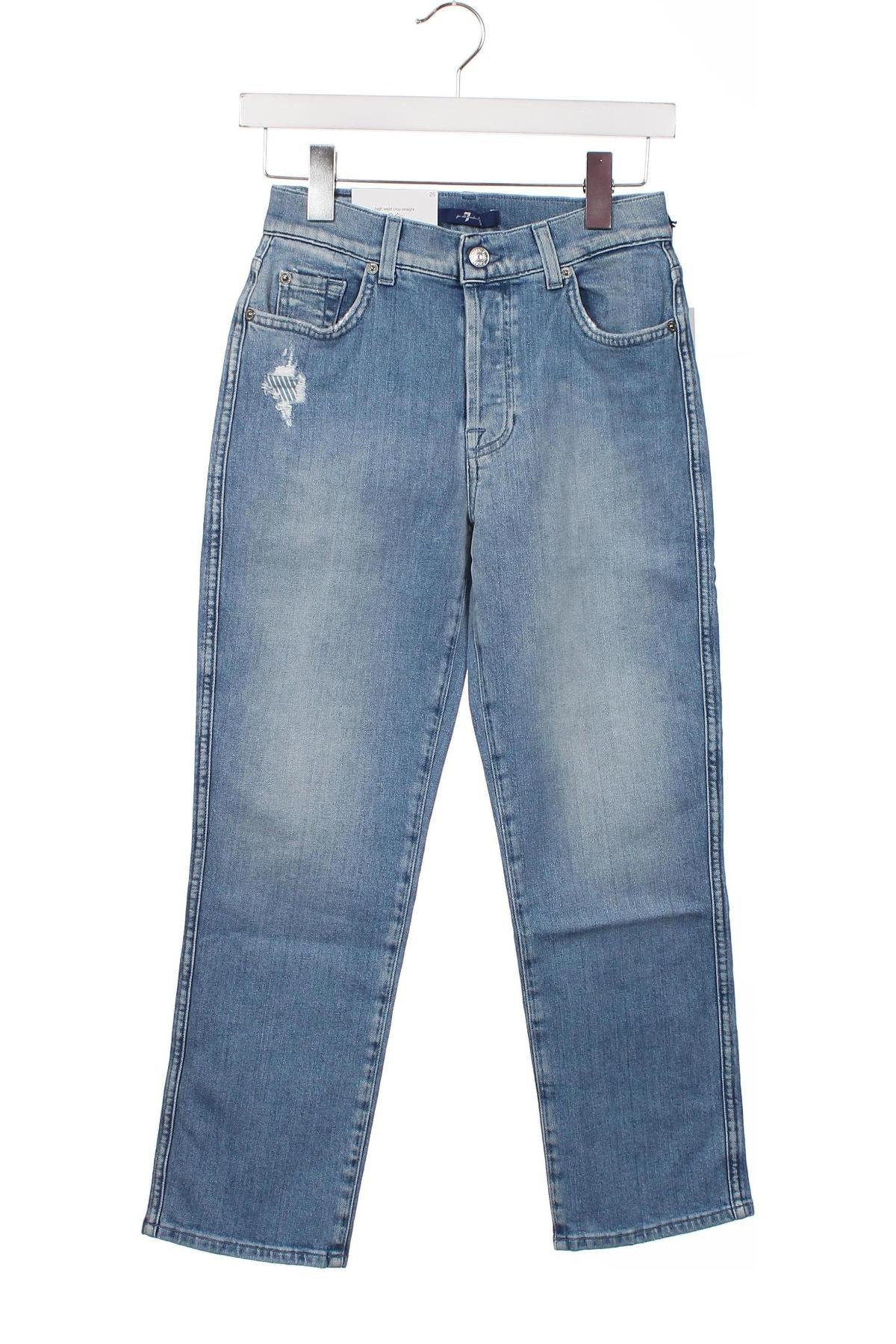 Dámske džínsy  7 For All Mankind, Veľkosť XS, Farba Modrá, Cena  120,62 €