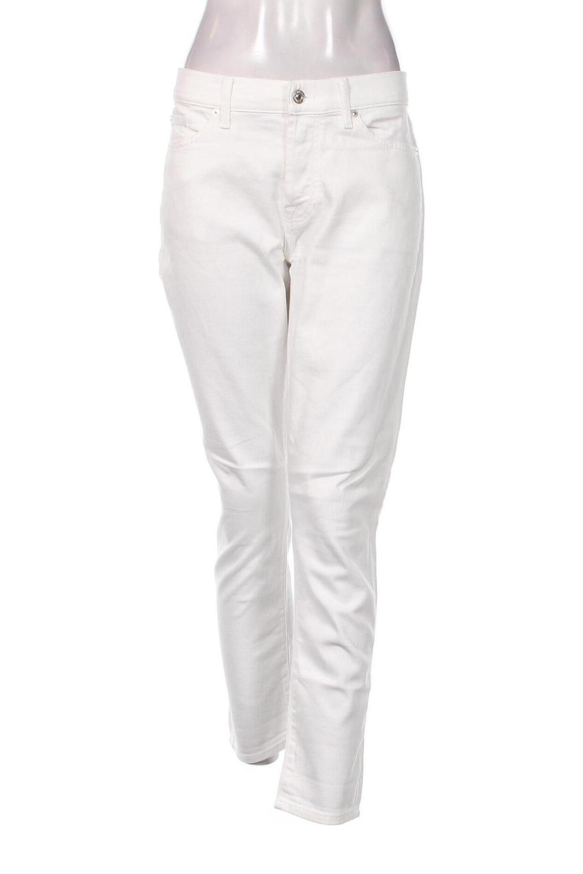 Damen Jeans 7 For All Mankind, Größe L, Farbe Weiß, Preis € 38,60