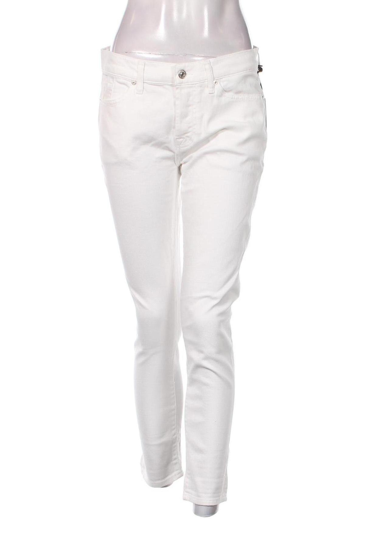 Damen Jeans 7 For All Mankind, Größe M, Farbe Weiß, Preis € 41,90