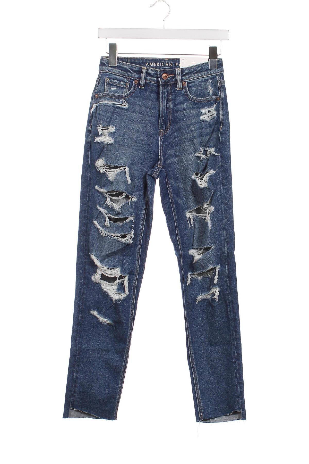 Dámské džíny  American Eagle, Velikost XS, Barva Modrá, Cena  504,00 Kč