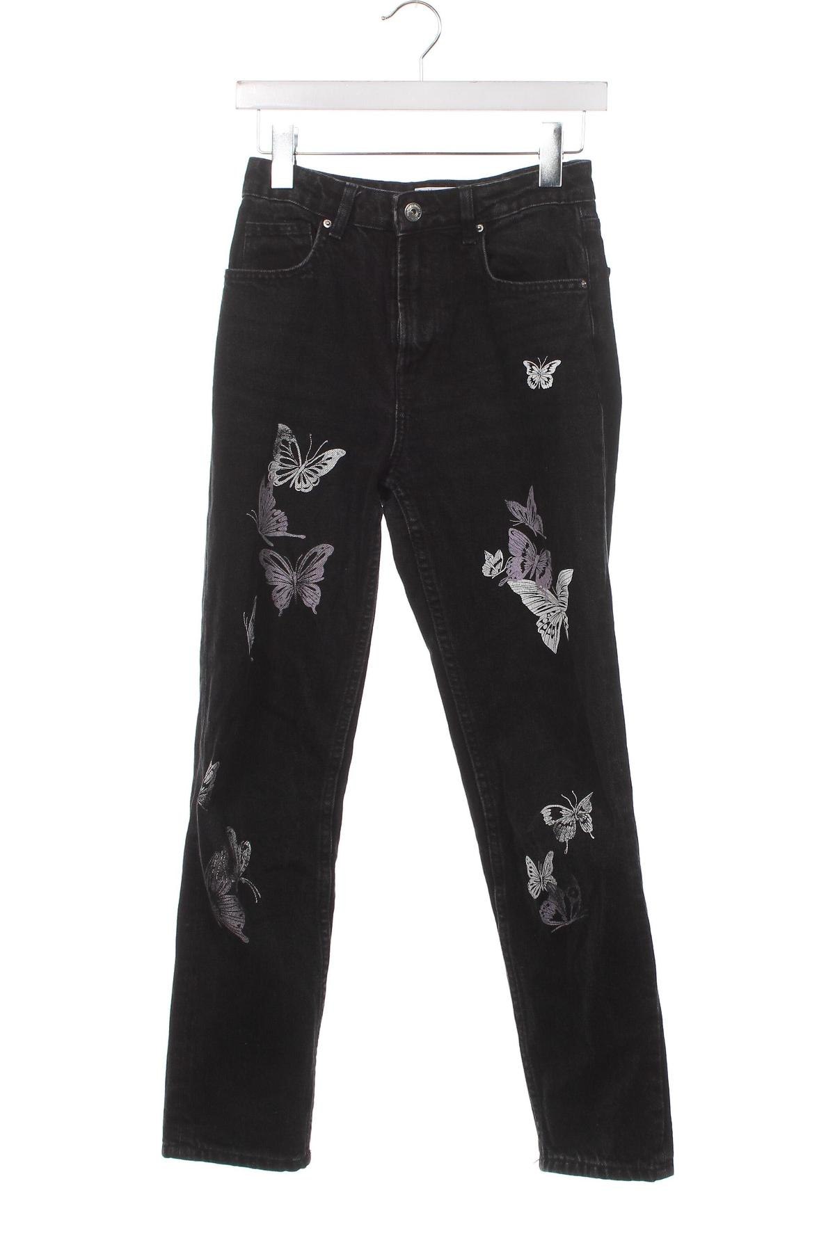 Damen Jeans Bershka, Größe XS, Farbe Schwarz, Preis € 14,91