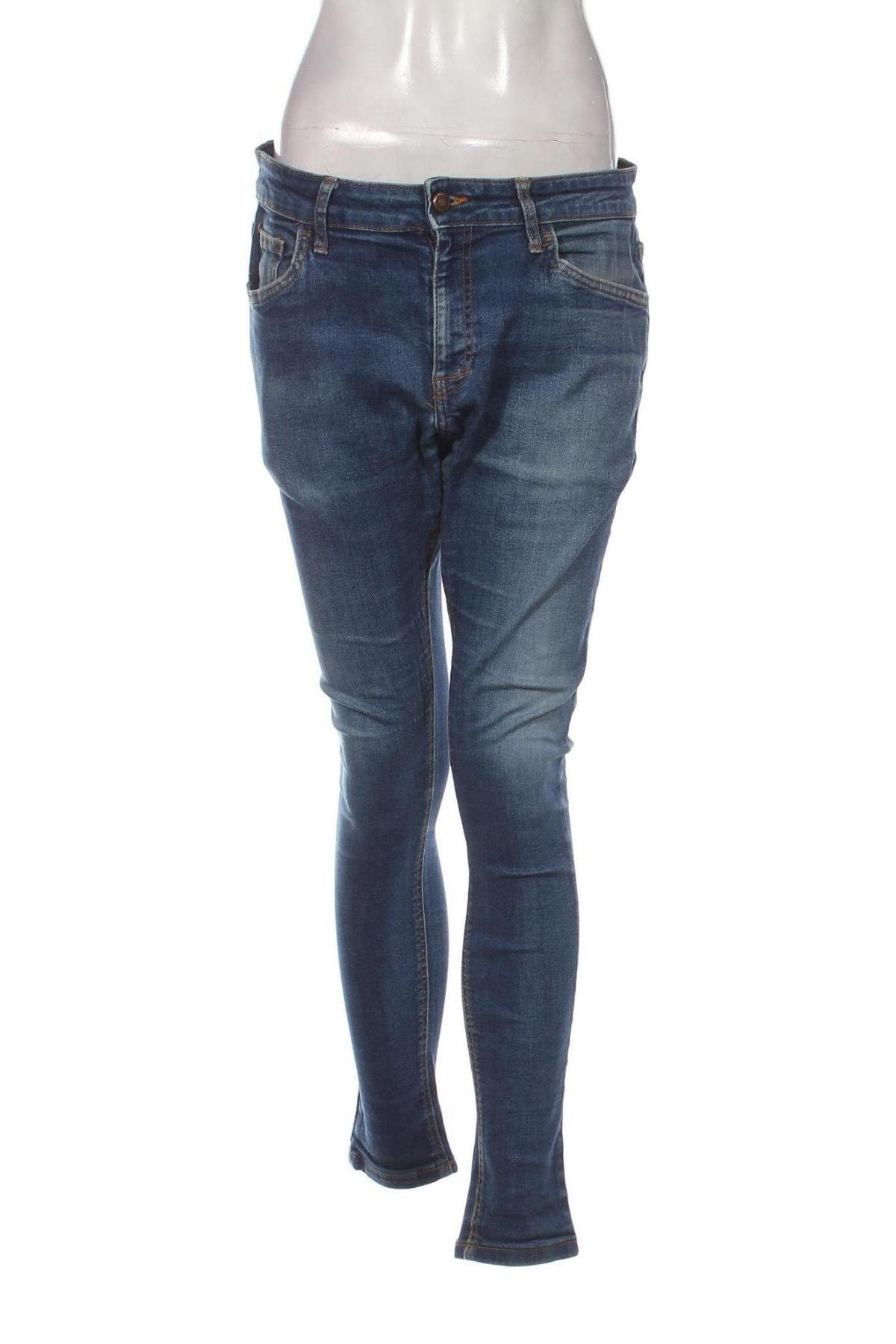 Damen Jeans Bershka, Größe L, Farbe Blau, Preis 6,97 €