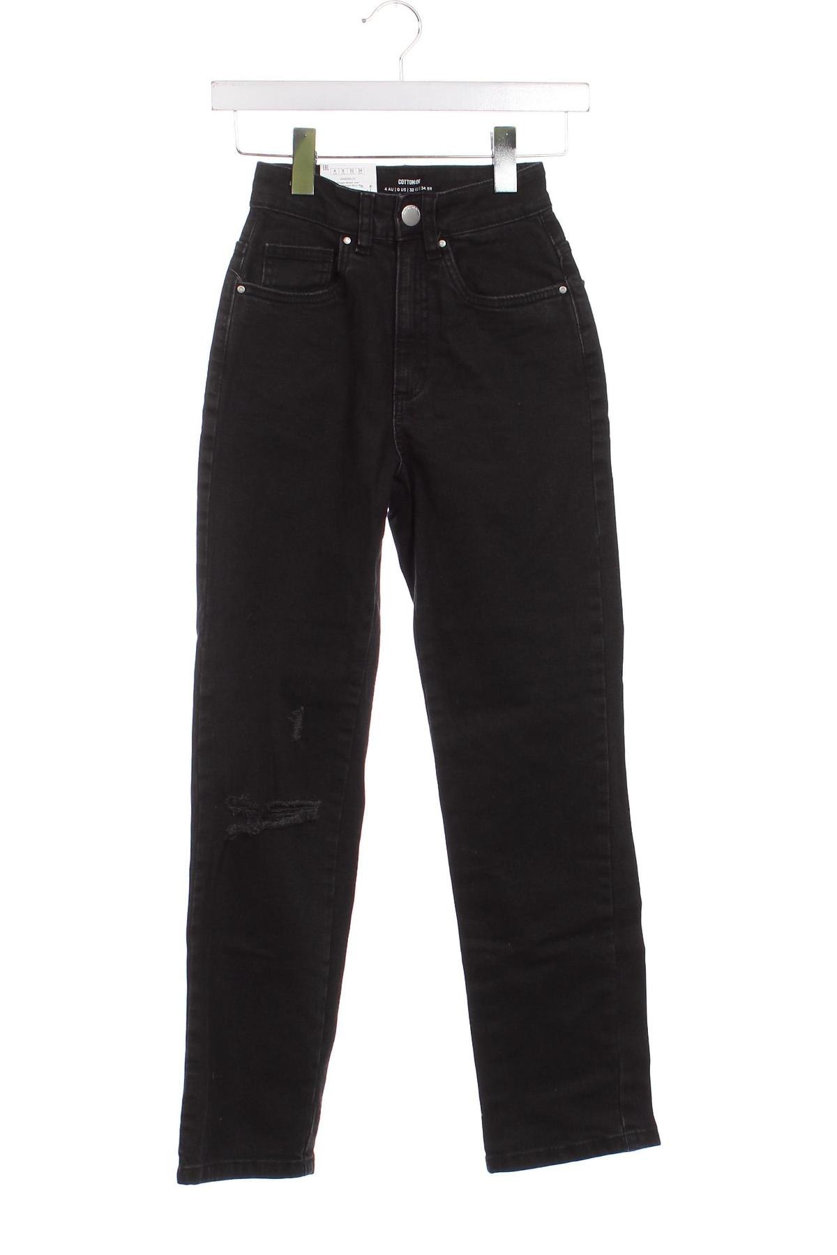Damen Jeans Cotton On, Größe XXS, Farbe Schwarz, Preis € 9,72