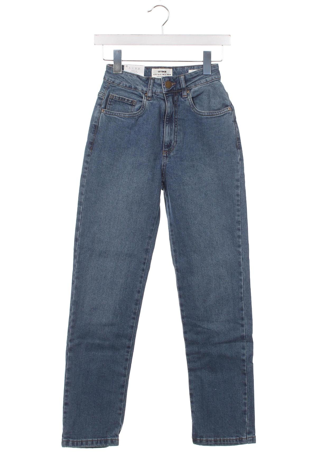 Damen Jeans Cotton On, Größe XXS, Farbe Blau, Preis 7,11 €