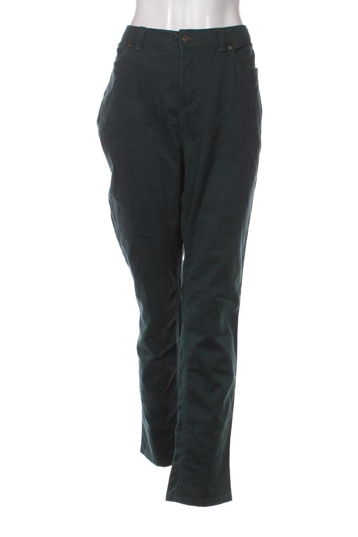 Γυναικείο Τζίν Croft & Barrow, Μέγεθος XL, Χρώμα Πράσινο, Τιμή 6,67 €