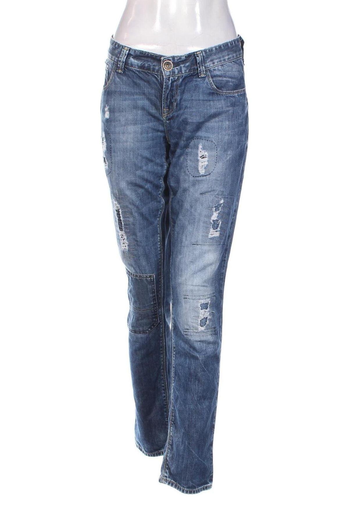 Dámske džínsy  Cross Jeans, Veľkosť L, Farba Modrá, Cena  16,44 €