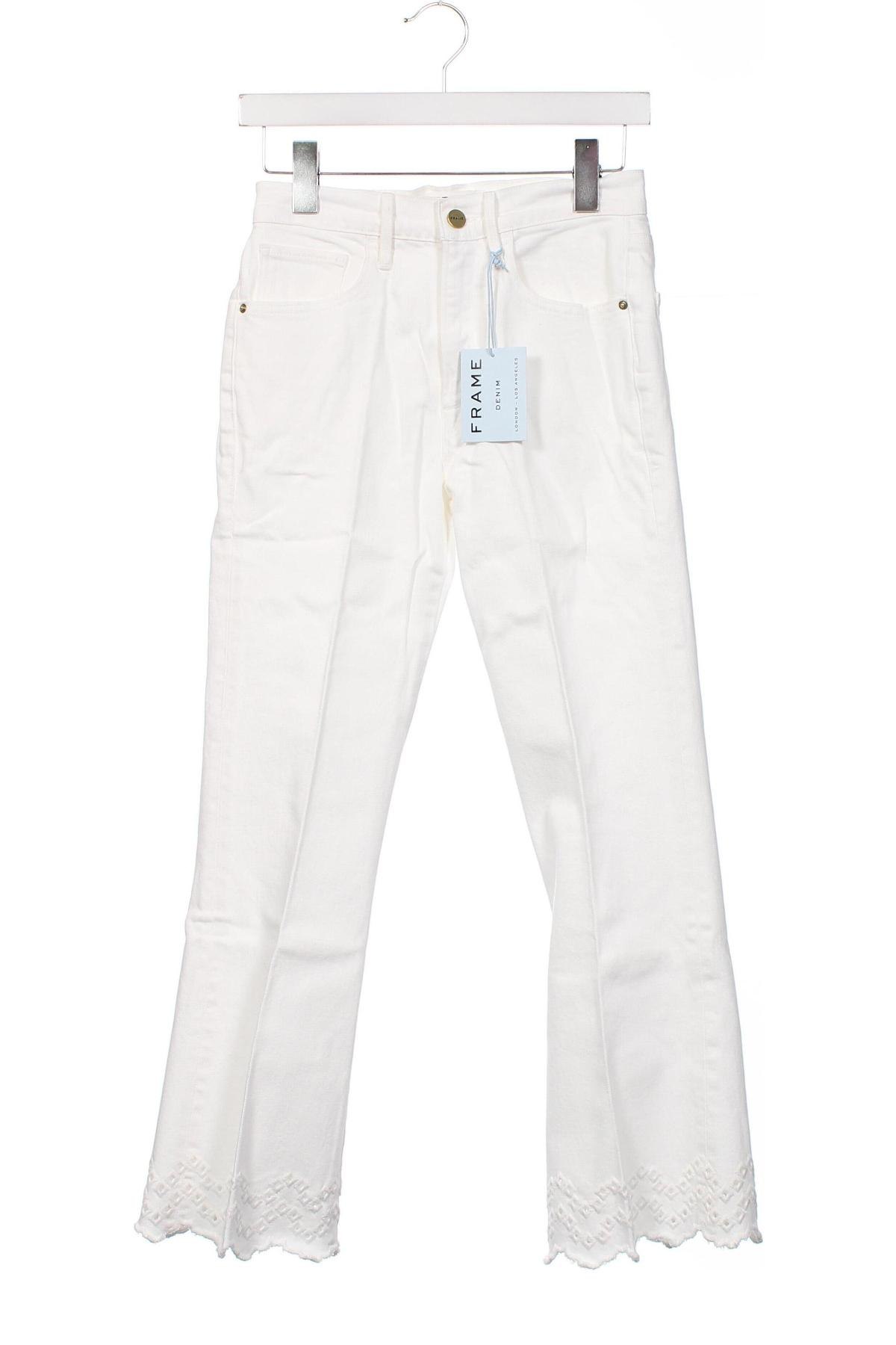 Damen Jeans Frame, Größe XS, Farbe Weiß, Preis € 120,62