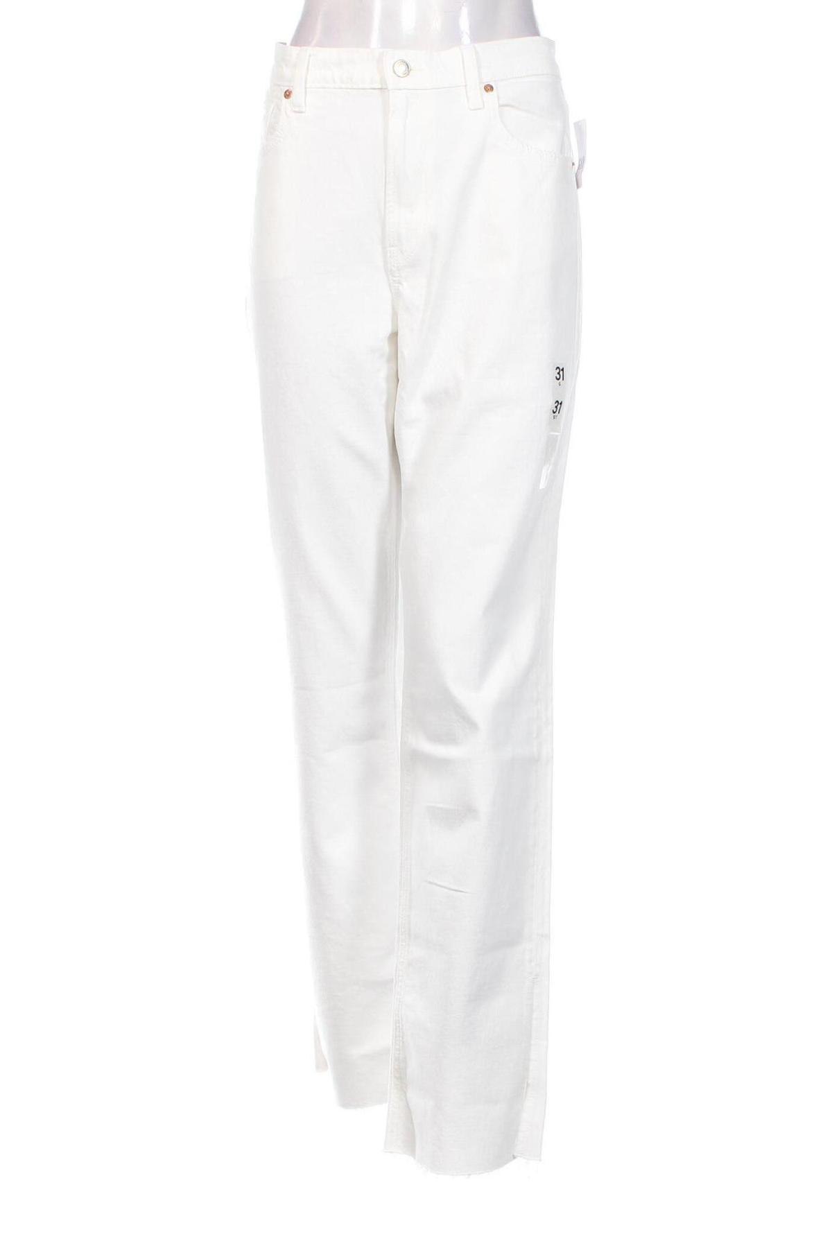Γυναικείο Τζίν Gap, Μέγεθος XL, Χρώμα Λευκό, Τιμή 15,18 €