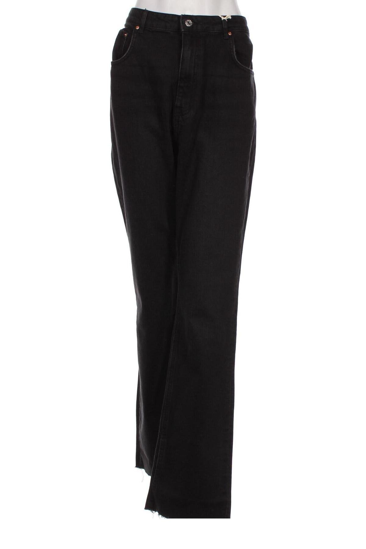 Damen Jeans Gina Tricot, Größe XXL, Farbe Schwarz, Preis 14,72 €