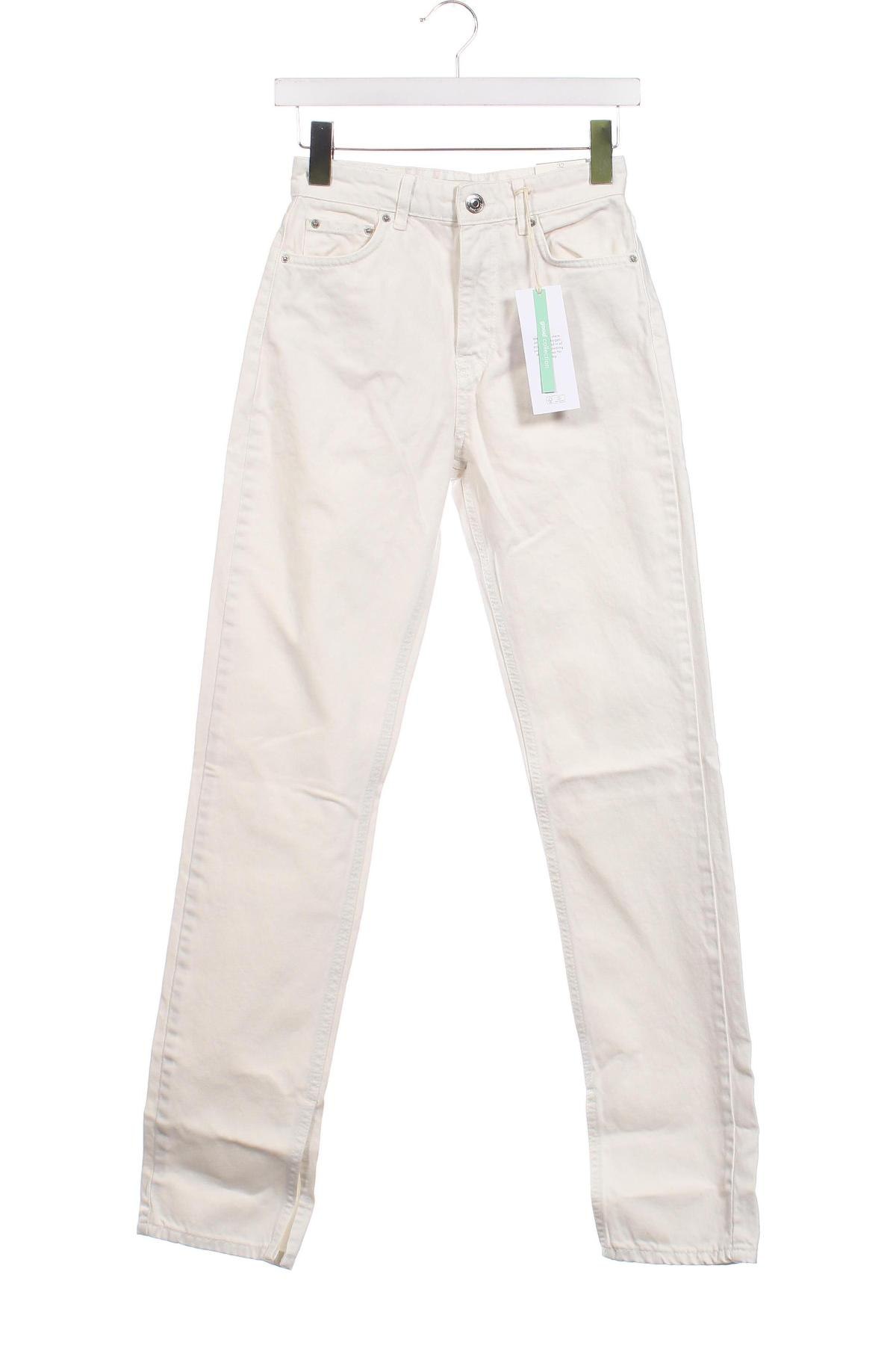 Dámské džíny  Gina Tricot, Velikost XS, Barva Bílá, Cena  493,00 Kč