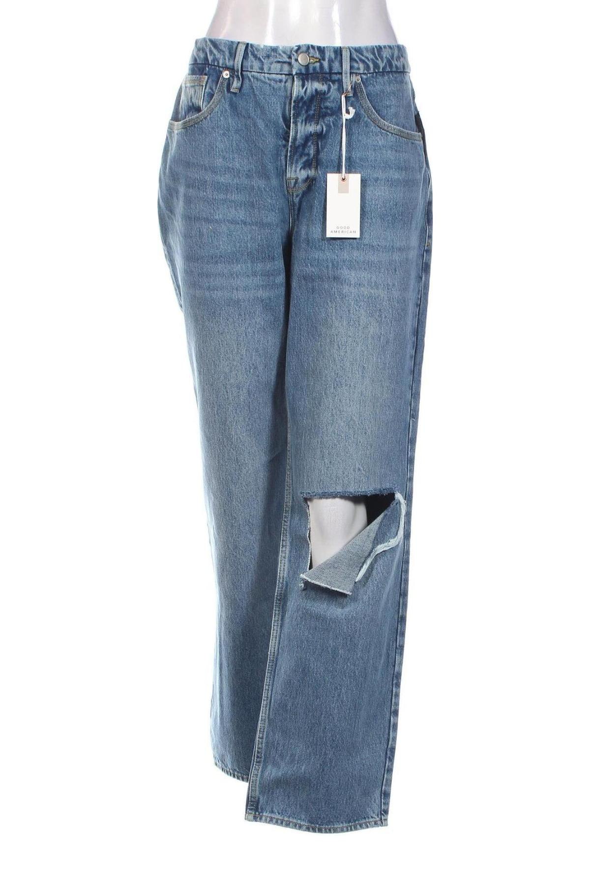 Damen Jeans Good American, Größe L, Farbe Blau, Preis 23,24 €