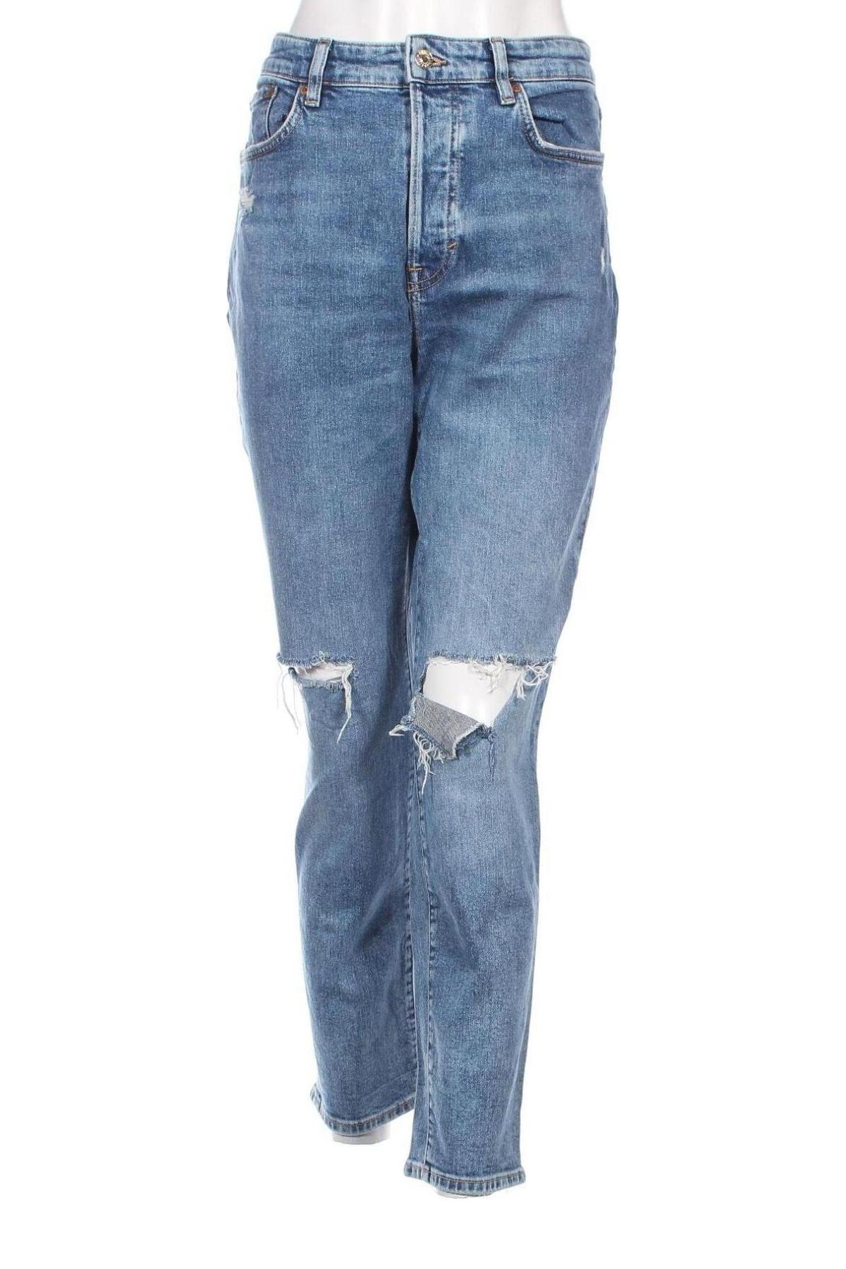 Dámské džíny  H&M Mama, Velikost L, Barva Modrá, Cena  397,00 Kč