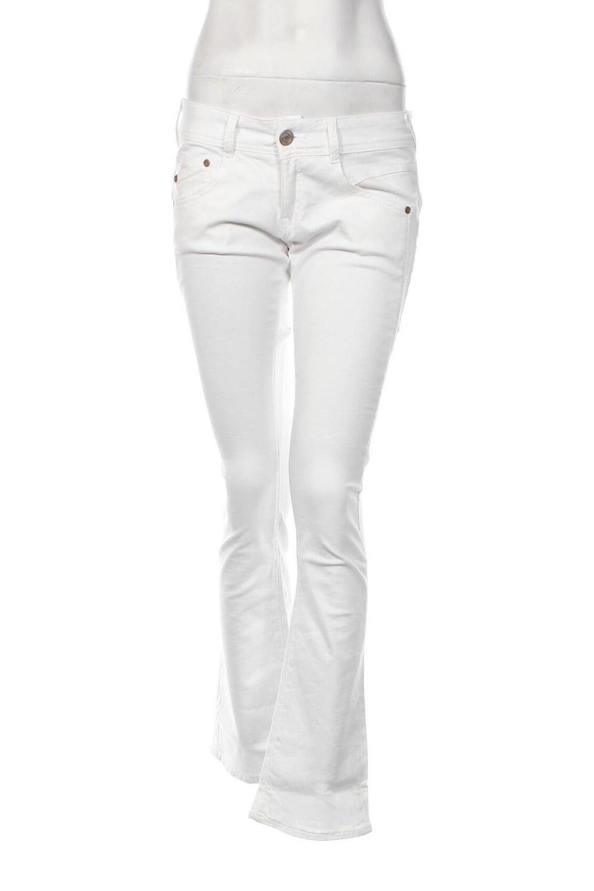 Damen Jeans Herrlicher, Größe M, Farbe Weiß, Preis 34,03 €
