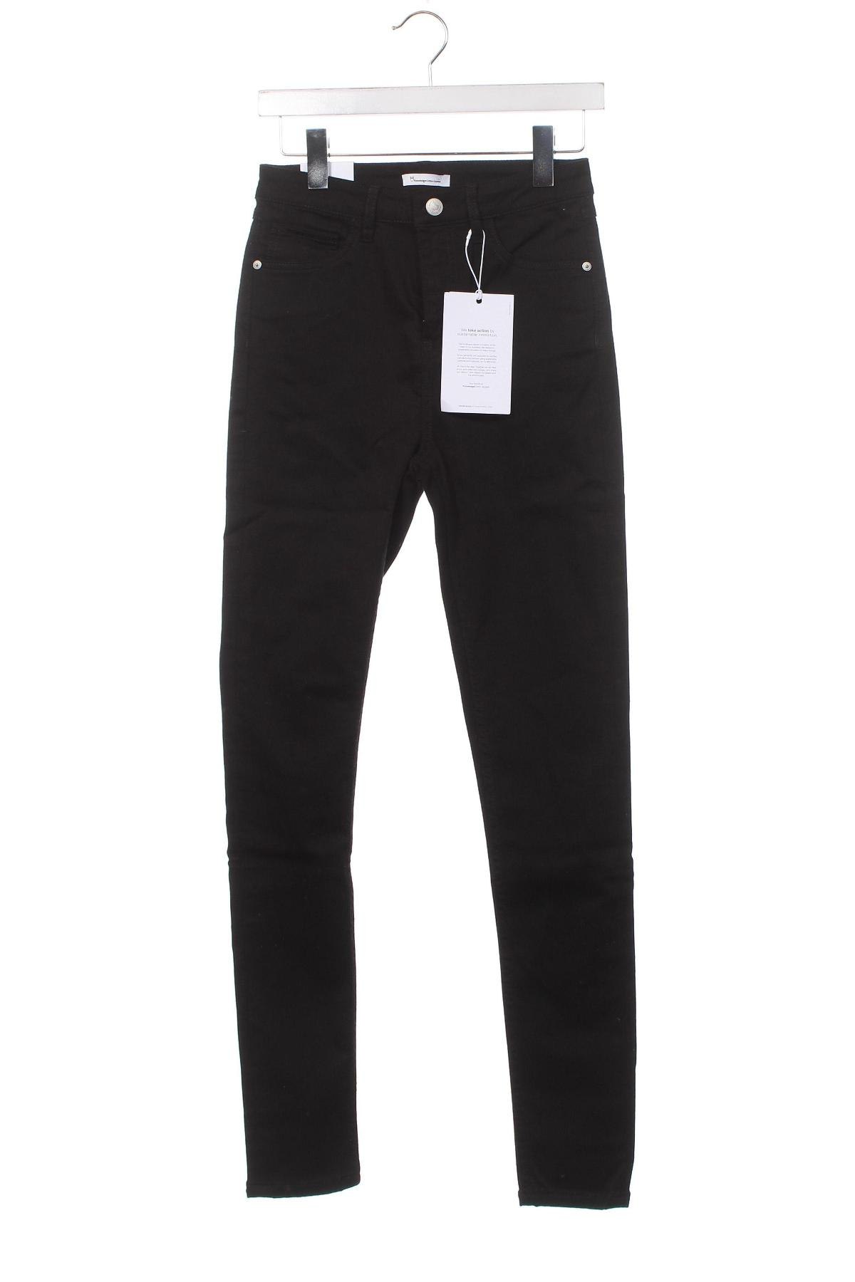 Damen Jeans Knowledge Cotton Apparel, Größe S, Farbe Schwarz, Preis 18,26 €