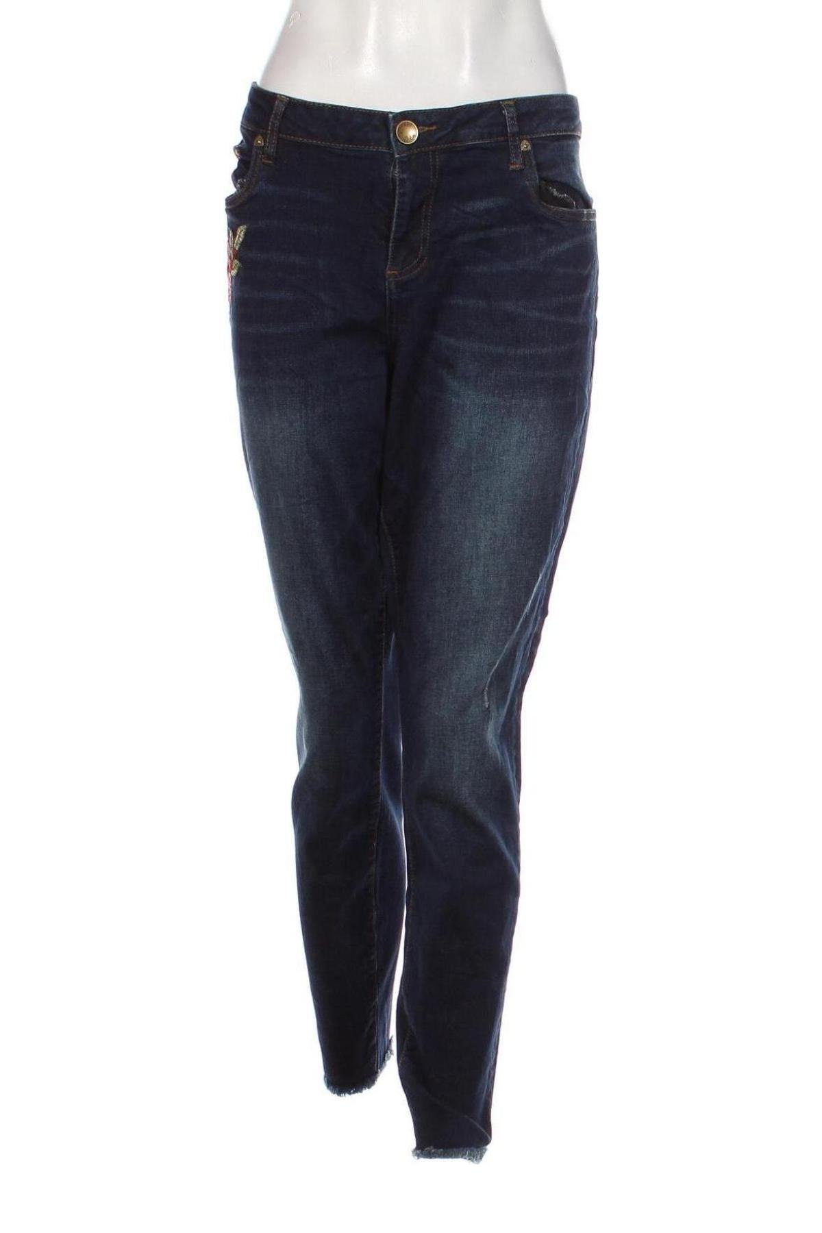 Damskie jeansy Kut From The Kloth, Rozmiar XL, Kolor Niebieski, Cena 176,72 zł