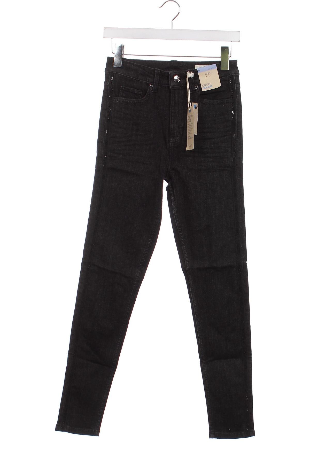 Damen Jeans Marks & Spencer, Größe S, Farbe Schwarz, Preis 19,77 €