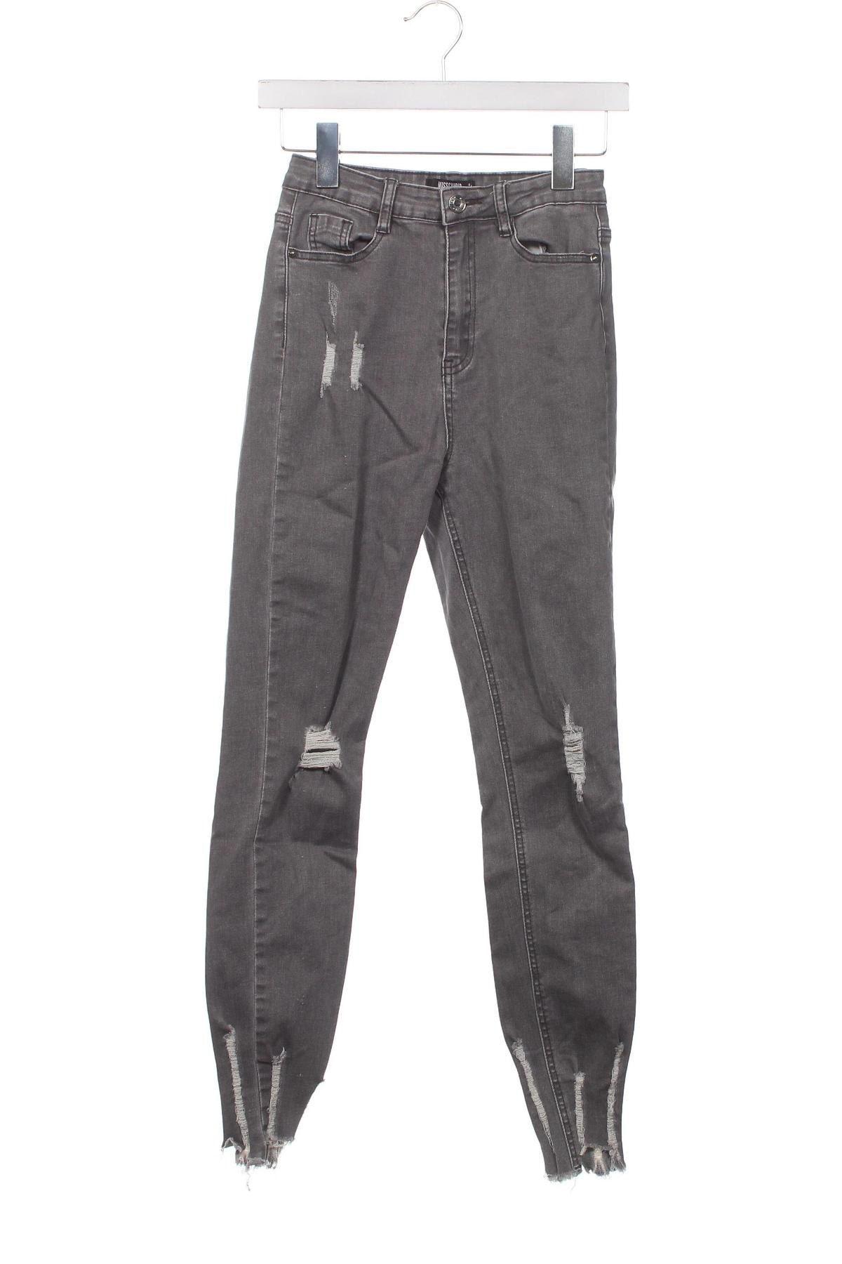 Damen Jeans Missguided, Größe XXS, Farbe Grau, Preis 8,45 €