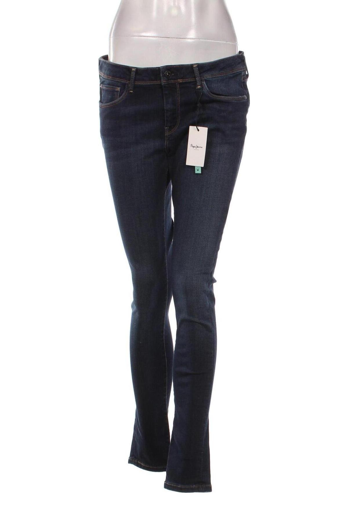 Дамски дънки Pepe Jeans, Размер L, Цвят Син, Цена 46,44 лв.