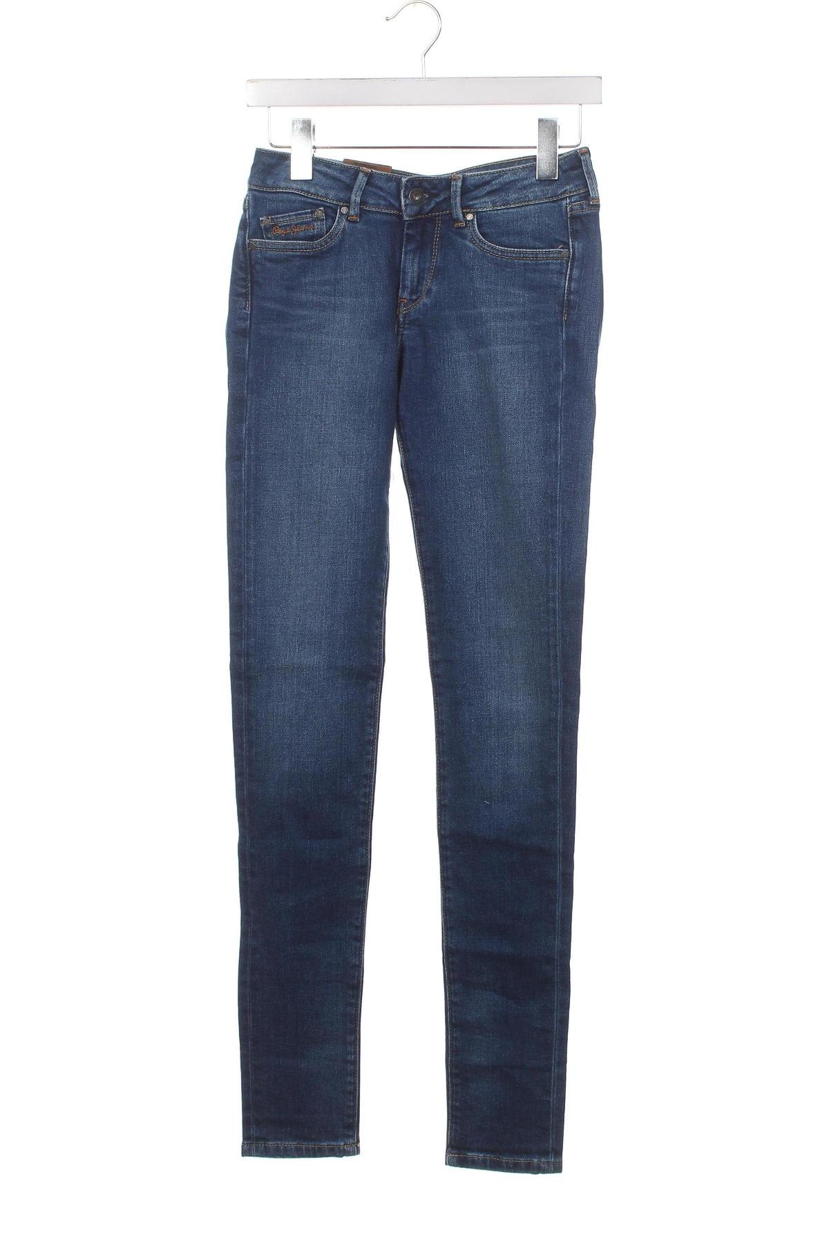 Дамски дънки Pepe Jeans, Размер XS, Цвят Син, Цена 35,42 лв.