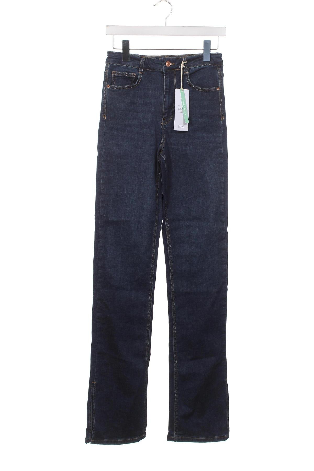 Дамски дънки Perfect Jeans By Gina Tricot, Размер M, Цвят Син, Цена 15,64 лв.