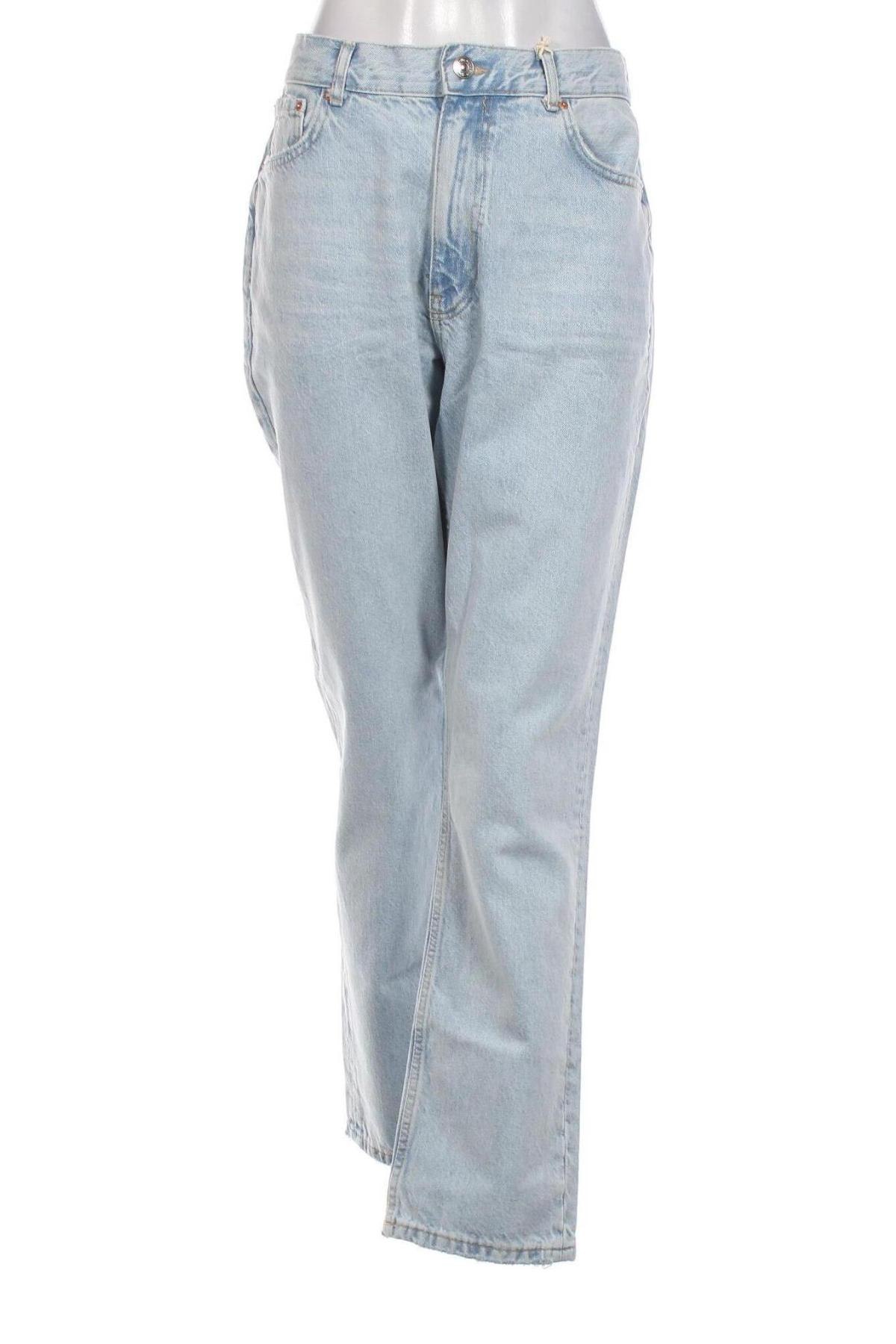 Blugi de femei Perfect Jeans By Gina Tricot, Mărime L, Culoare Albastru, Preț 96,18 Lei