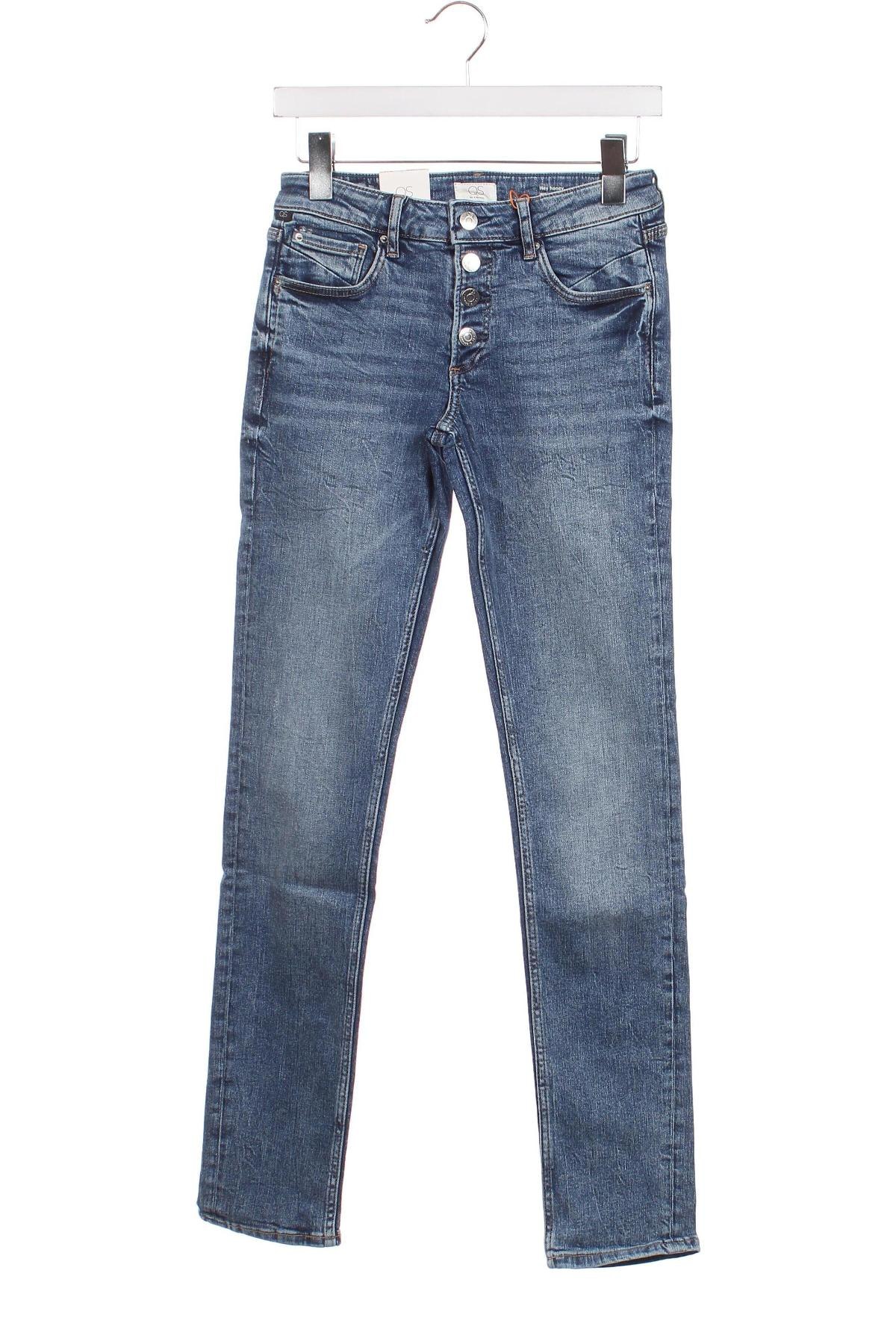 Dámske džínsy  Q/S by S.Oliver, Veľkosť XS, Farba Modrá, Cena  44,85 €