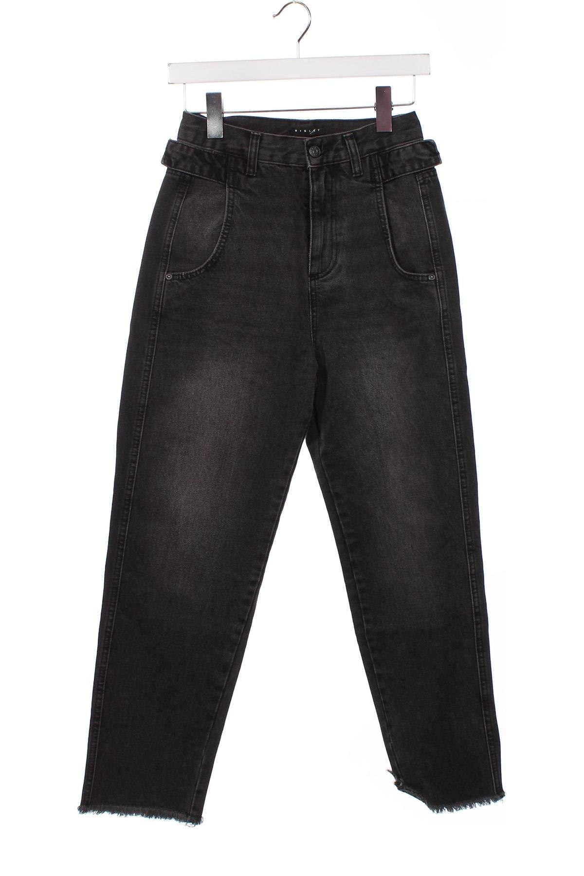 Γυναικείο Τζίν Sisley, Μέγεθος XS, Χρώμα Μαύρο, Τιμή 12,45 €
