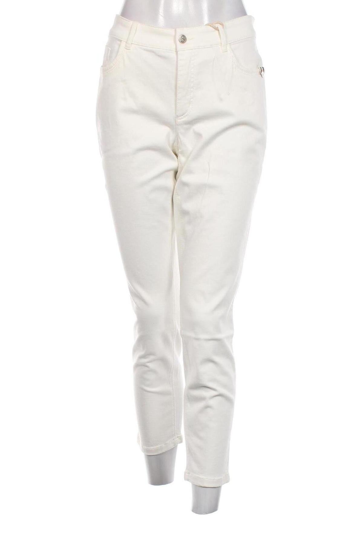 Γυναικείο Τζίν Strandfein, Μέγεθος XL, Χρώμα Λευκό, Τιμή 11,21 €