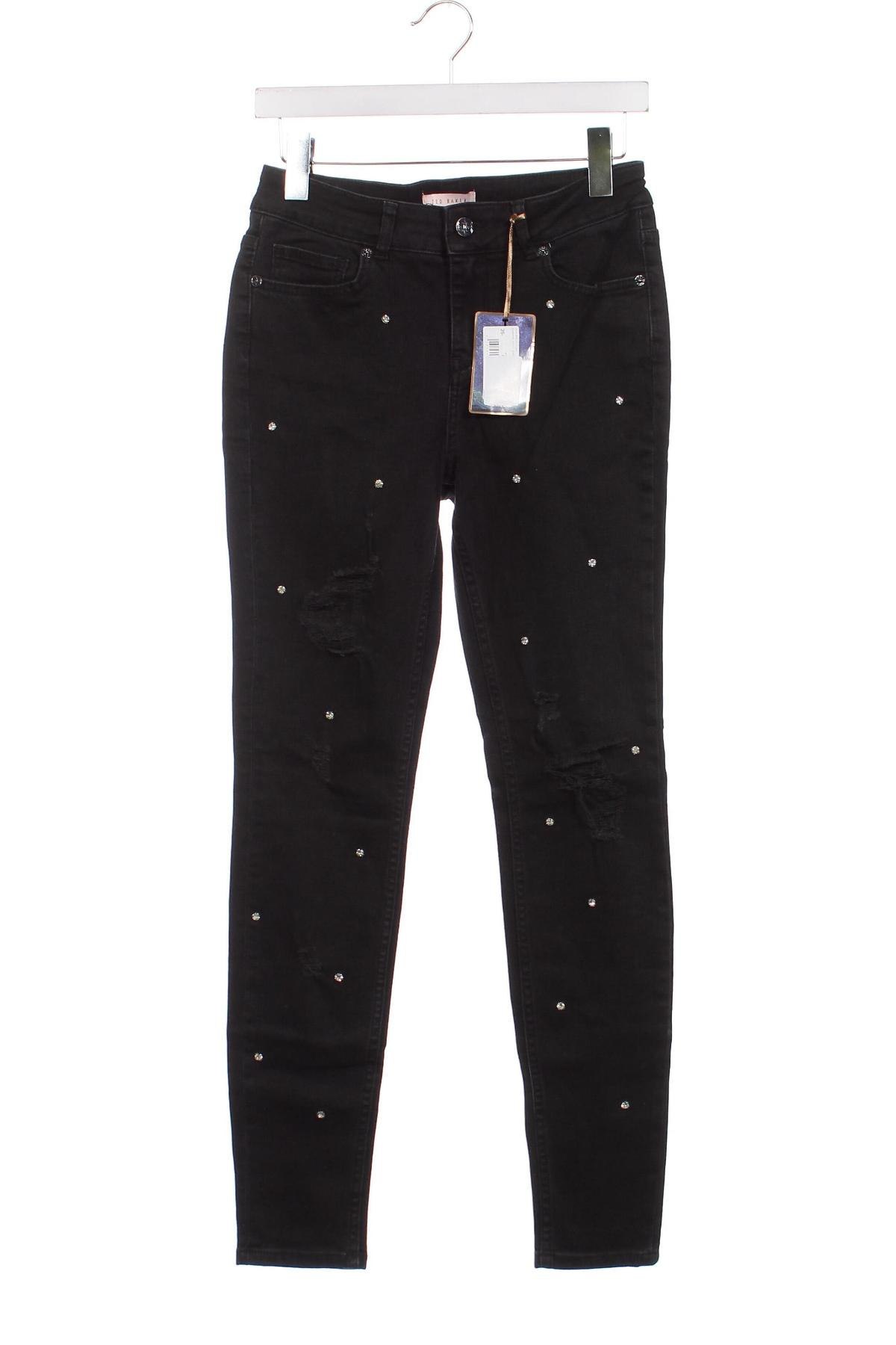 Damen Jeans Ted Baker, Größe XS, Farbe Schwarz, Preis 102,58 €