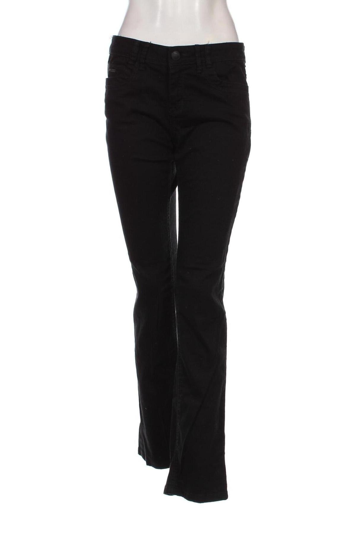 Дамски дънки Tom Tailor, Размер M, Цвят Черен, Цена 12,25 лв.