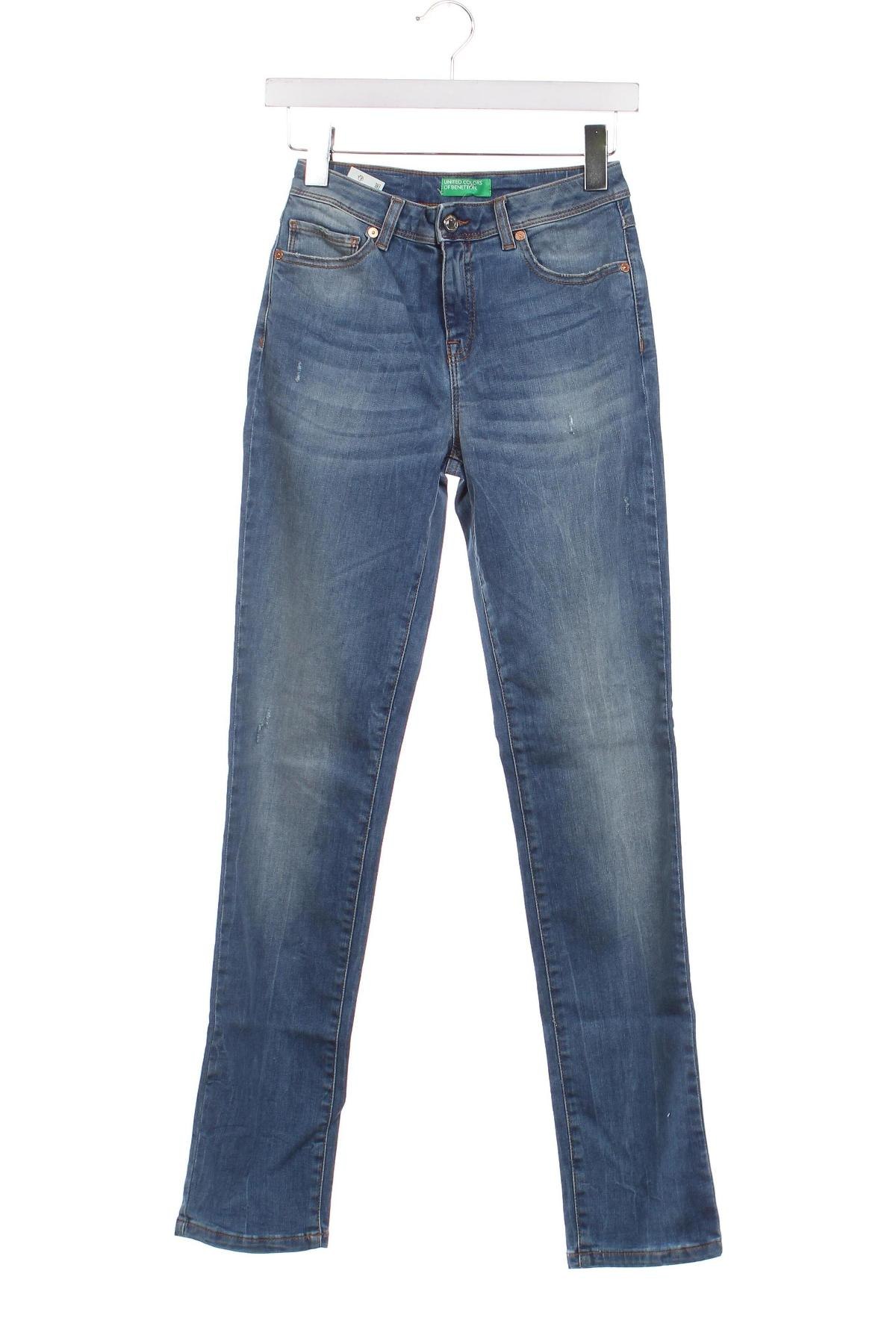 Damen Jeans United Colors Of Benetton, Größe XS, Farbe Blau, Preis 19,73 €