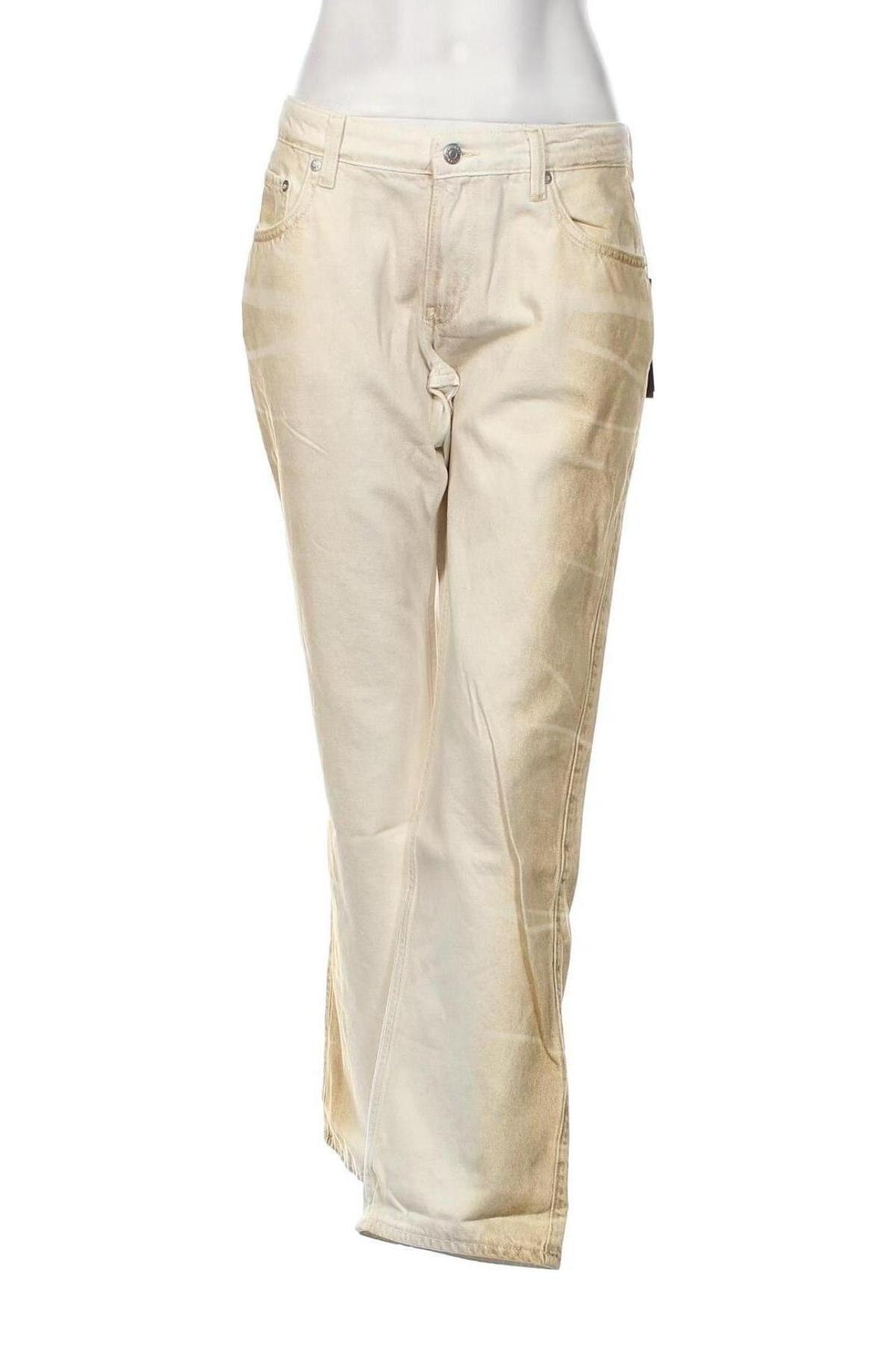 Damen Jeans Weekday, Größe XL, Farbe Beige, Preis € 6,34