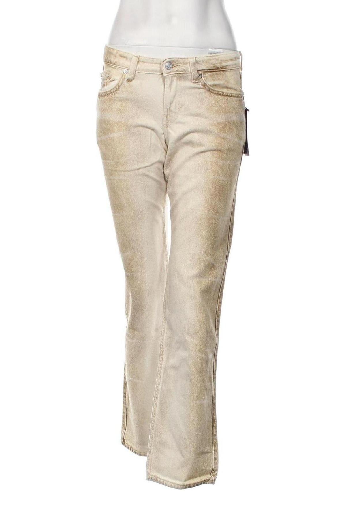 Damen Jeans Weekday, Größe M, Farbe Beige, Preis € 6,34