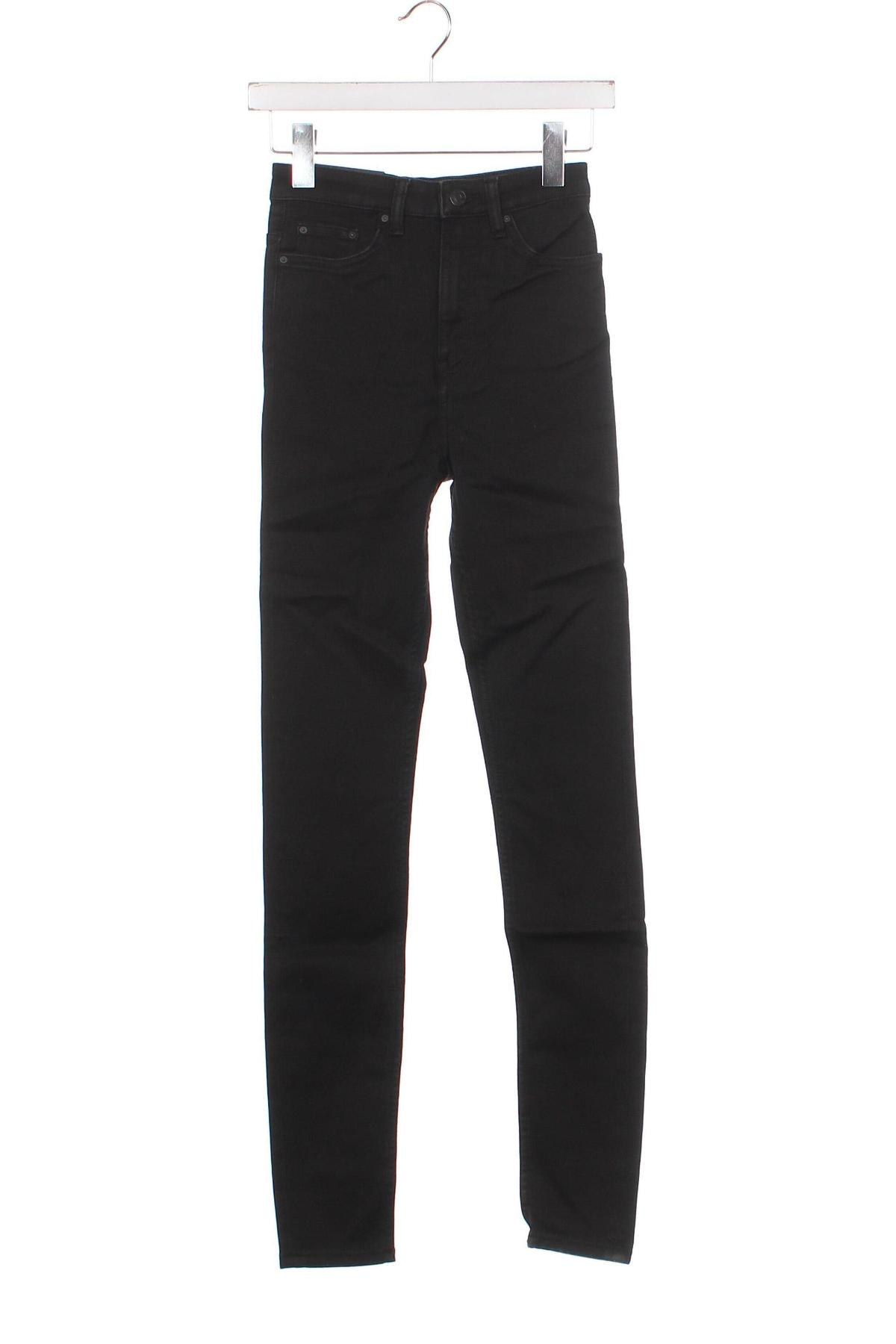 Damen Jeans Weekday, Größe XS, Farbe Schwarz, Preis 14,38 €