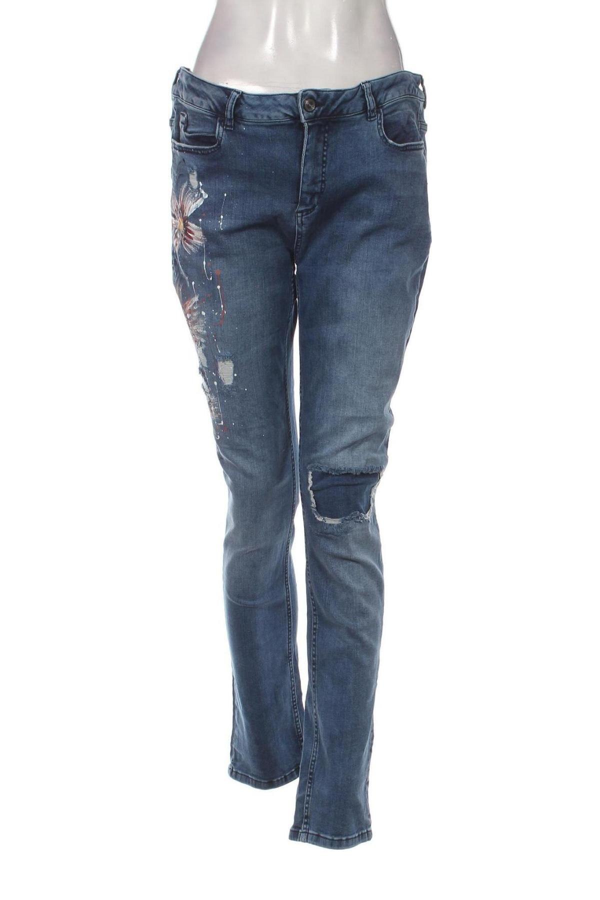 Damen Jeans Z One by Zabaione, Größe L, Farbe Blau, Preis € 24,36