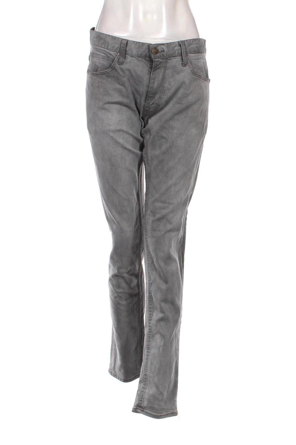 Дамски дънки Zara Man, Размер XL, Цвят Сив, Цена 27,00 лв.